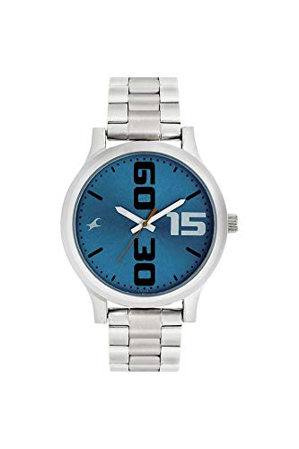 Fastrack Analog Blue Dial Women's Watch - NN6176KL05 with Genuine Leather Blue Strap | Stylish Casual & Office Wear Accessory for Everyday Use