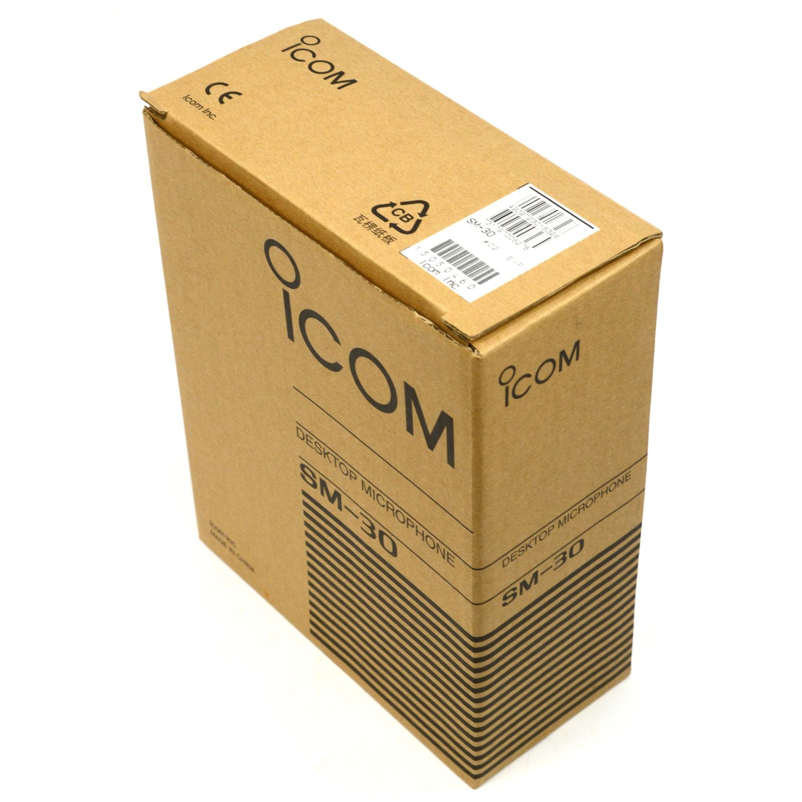 Brand New iCOM SM-30 Desktop Microphone for Ham Radio - Complete in Opened Box | Perfect for Home Studios, Podcasting & Amateur Radio Communication