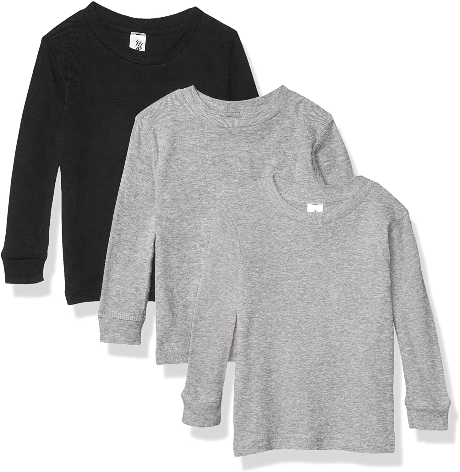 Marky G Apparel Baby Girls' Crew Neck Cotton T-Shirt - Soft & Comfortable Toddler Tee for Everyday Wear, Playdates & Family Outings