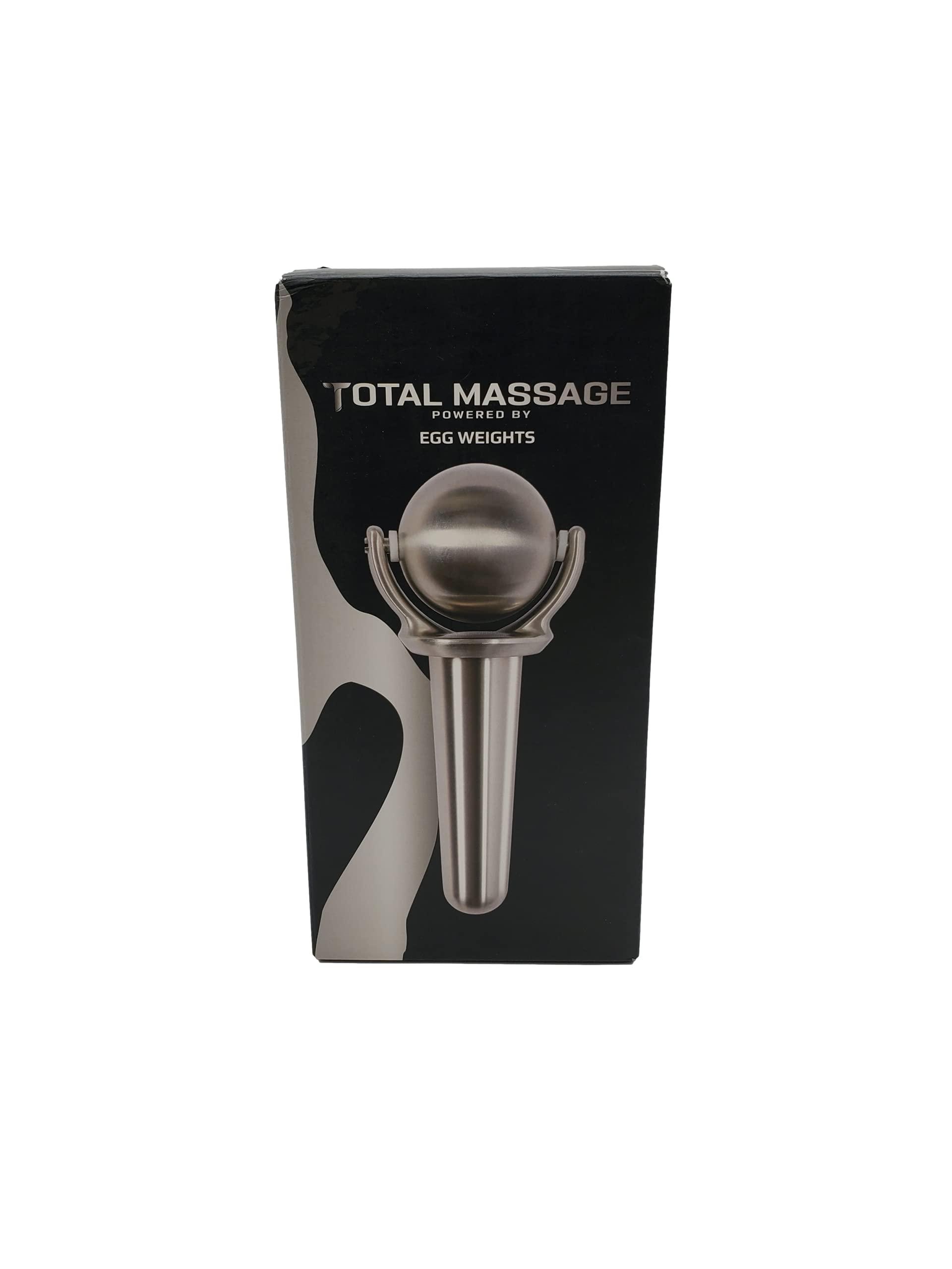 Stainless Steel Egg Weights Rollerball - Deep Tissue Massage Tool for Boxing Recovery & Muscle Relaxation | Perfect for Post-Workout Recovery, Sports Therapy & Home Massage