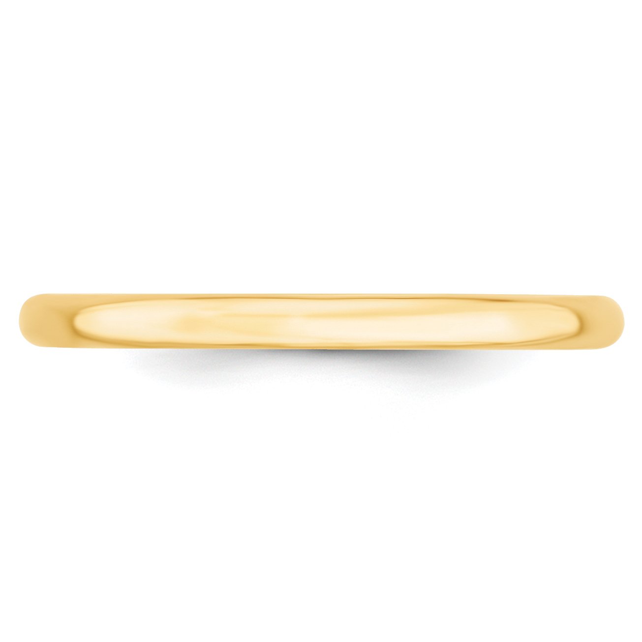 10K Yellow Gold 2mm Comfort Fit Wedding Band Ring for Men & Women - Lightweight, Durable, Perfect for Everyday Wear, Anniversaries & Special Occasions