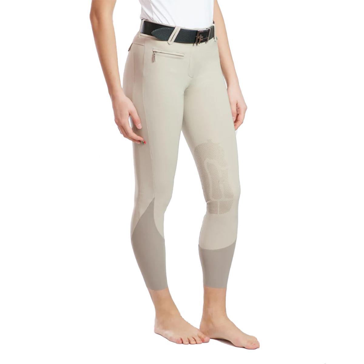 Women's Emma Knee Grip Breeches for Equestrian Riding - Comfortable Horse Riding Pants for Dressage & Show Jumping