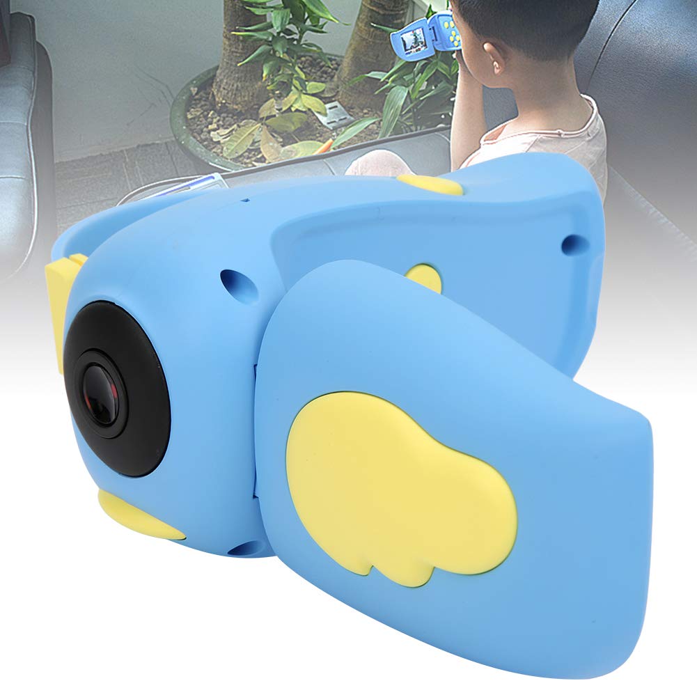 Kids Toy Camera for Photos & Videos - 2 Inch Color Screen 720P HD Cartoon Camera with Wrist Strap, 4 Video Frames & 9 Photo Effects - Perfect for Birthday Gifts, Travel Adventures & Creative Playtime