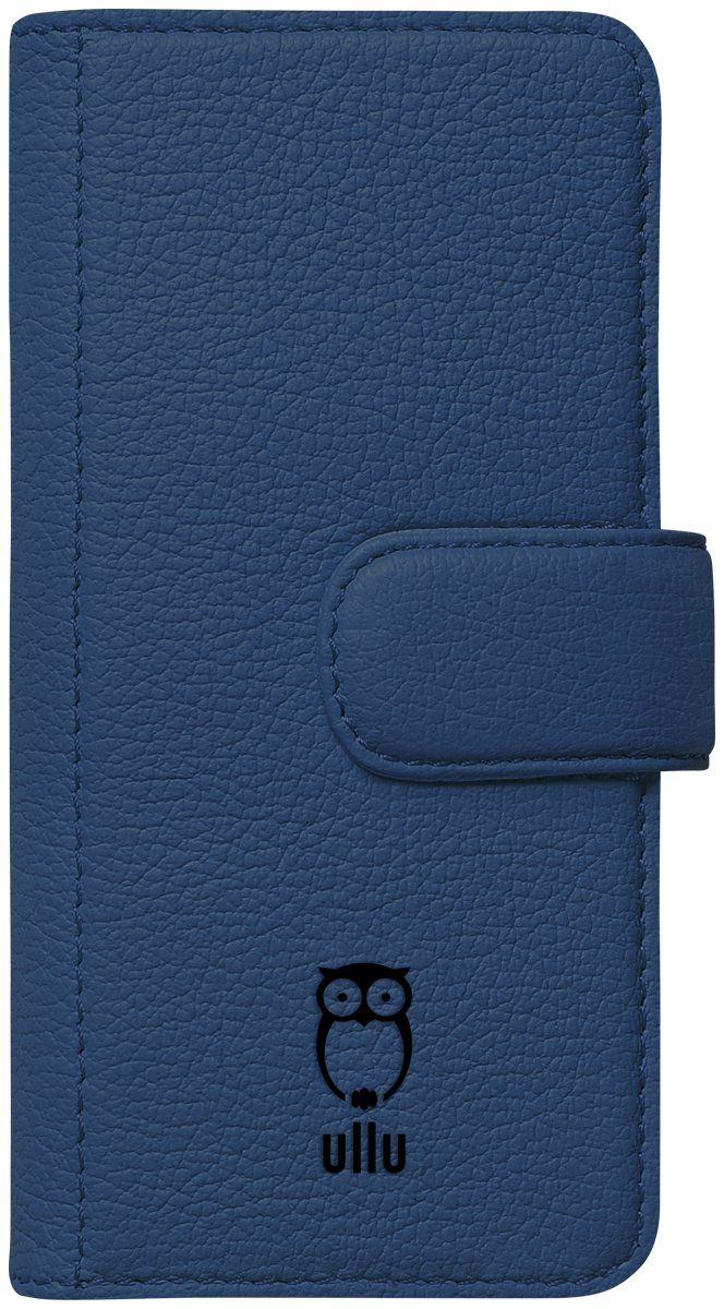 Premium PU Leather Ullu Wallet Case for iPhone 7/8 - Slim Protective Cover with Card Slots (Deep Sea Blue) | Perfect for Everyday Use, Travel & Business Meetings