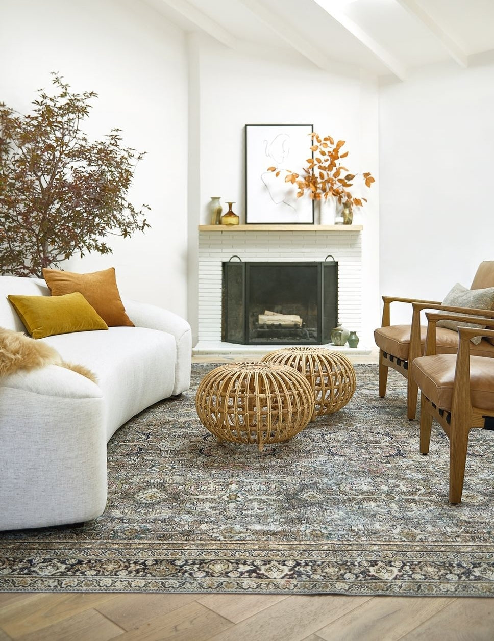 Dacion Rug - Soft and Durable Area Rugs for Living Room, Bedroom - Non-Slip, Easy to Clean - Perfect for Home Decor, Office, and Cozy Spaces