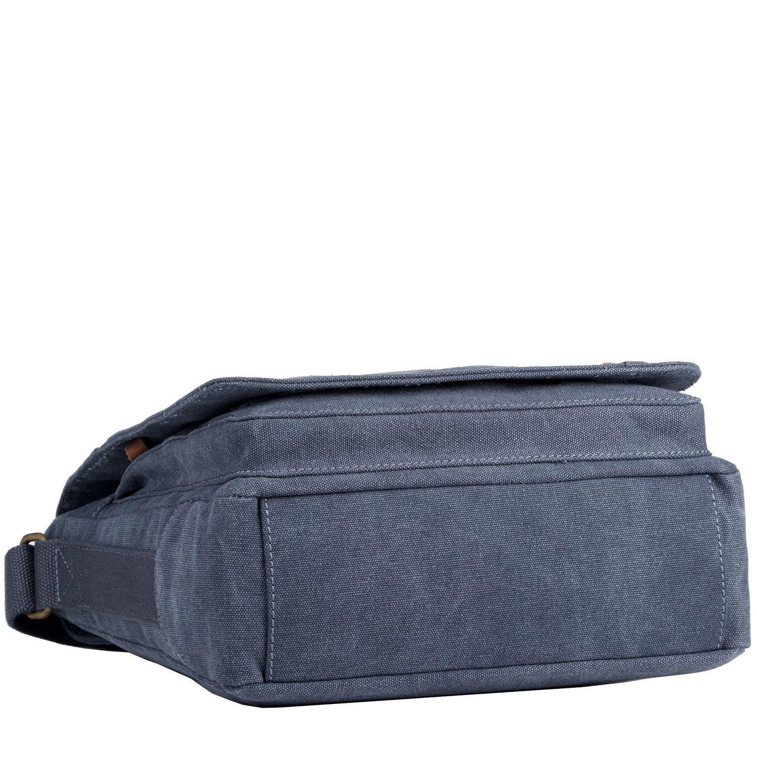 TRP0219 Troop London Classic Canvas Crossbody Bag - Stylish & Durable for Travel, Work & Everyday Use