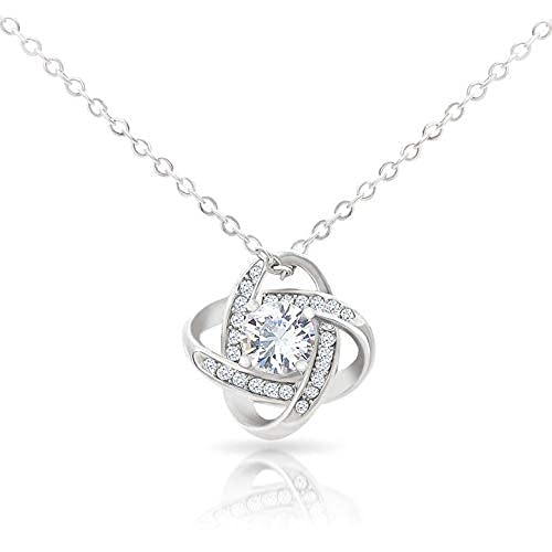 Love Knot Pendant Necklace for Soulmate - Birthday, Christmas Gift