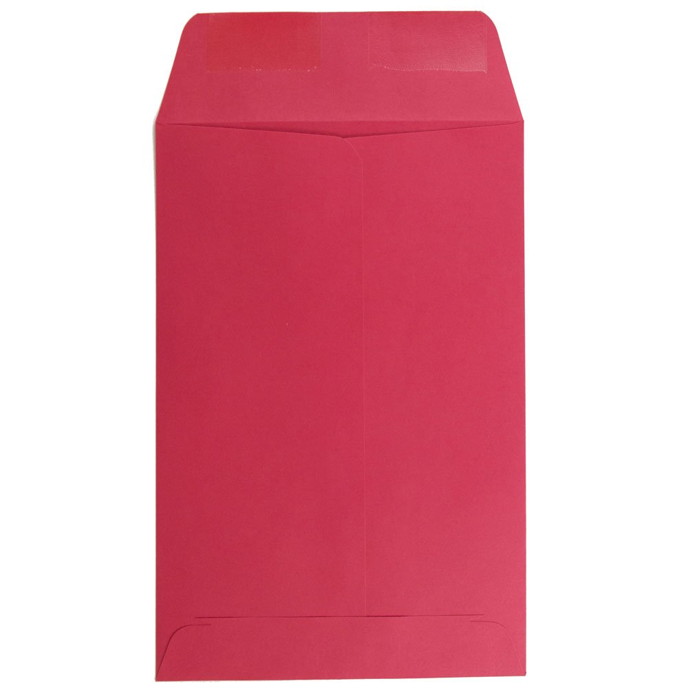 JAM PAPER 6 x 9 Inches Open End Catalog Premium Envelopes - 100% Recycled Red Paper - Bulk Pack of 1000 Envelopes per Box - Perfect for Mailing, Business Correspondence & Direct Marketing Campaigns