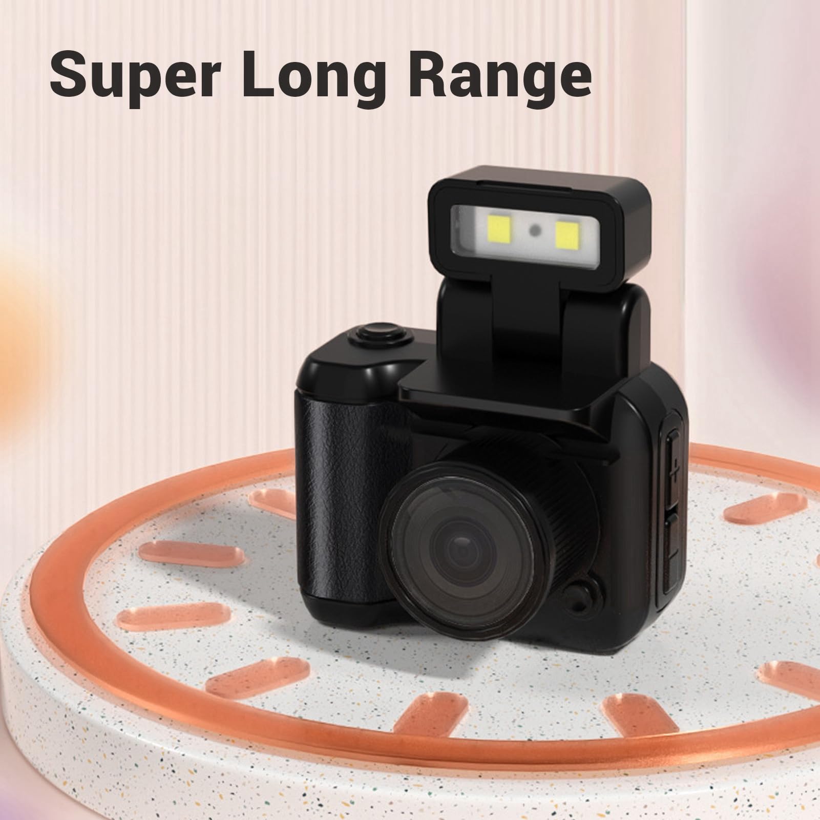 Portable 1080P HD Digital Video Camera - 2MP Rechargeable Camcorder with 160° Wide Angle Lens for Kids, Students & Vlogging | Perfect for School Projects, Travel Videos & YouTube Content Creation