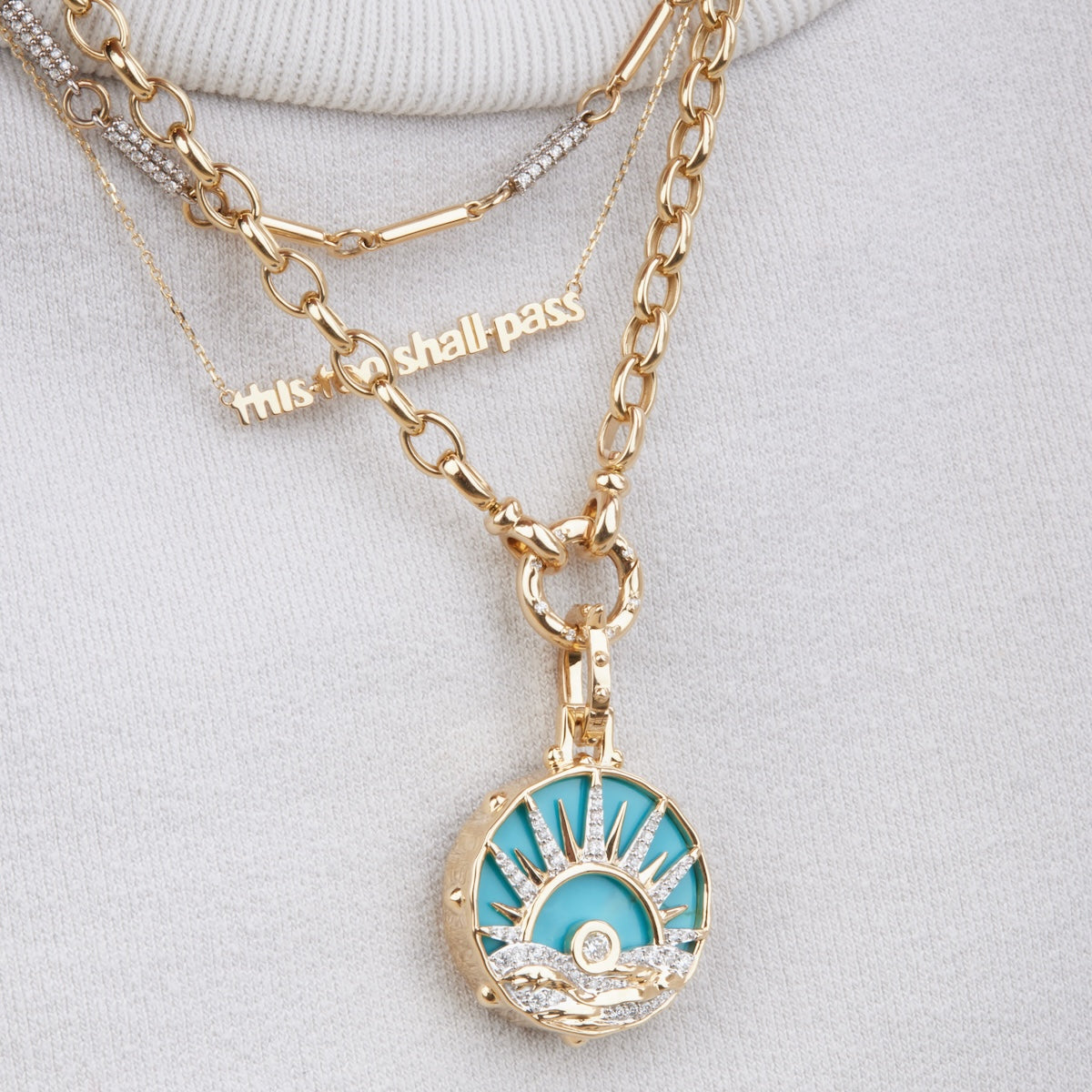 Petite Aria Necklace - Dainty Gold Pendant for Women | Perfect for Everyday Wear, Date Nights & Special Occasions