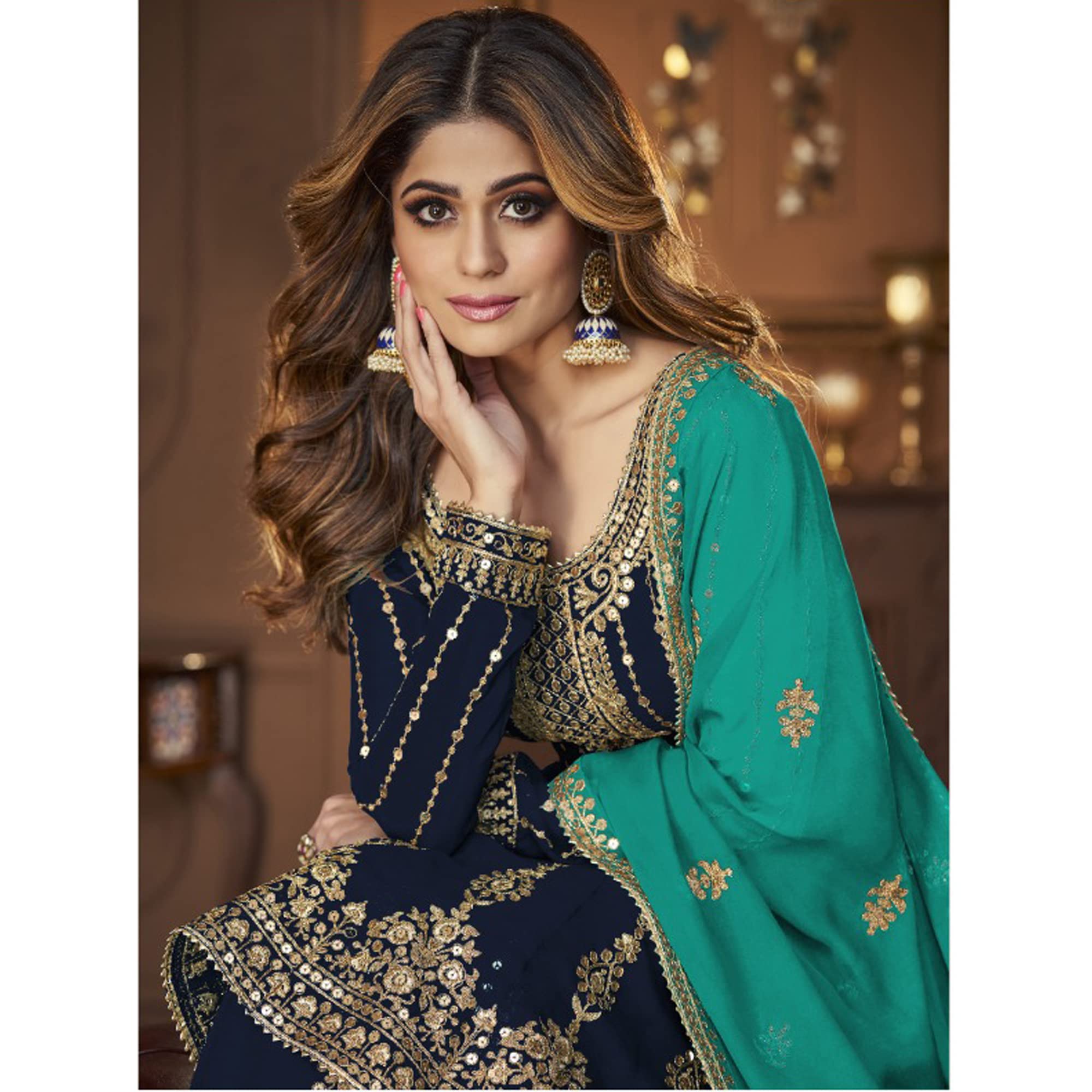 Exquisite Indian Style Salwar Kameez & Lengha Dress | Designer Pakistani Wedding Wear | Shalwar Kameez Lahenga Suits for Women | Perfect for Weddings, Festivals & Special Occasions