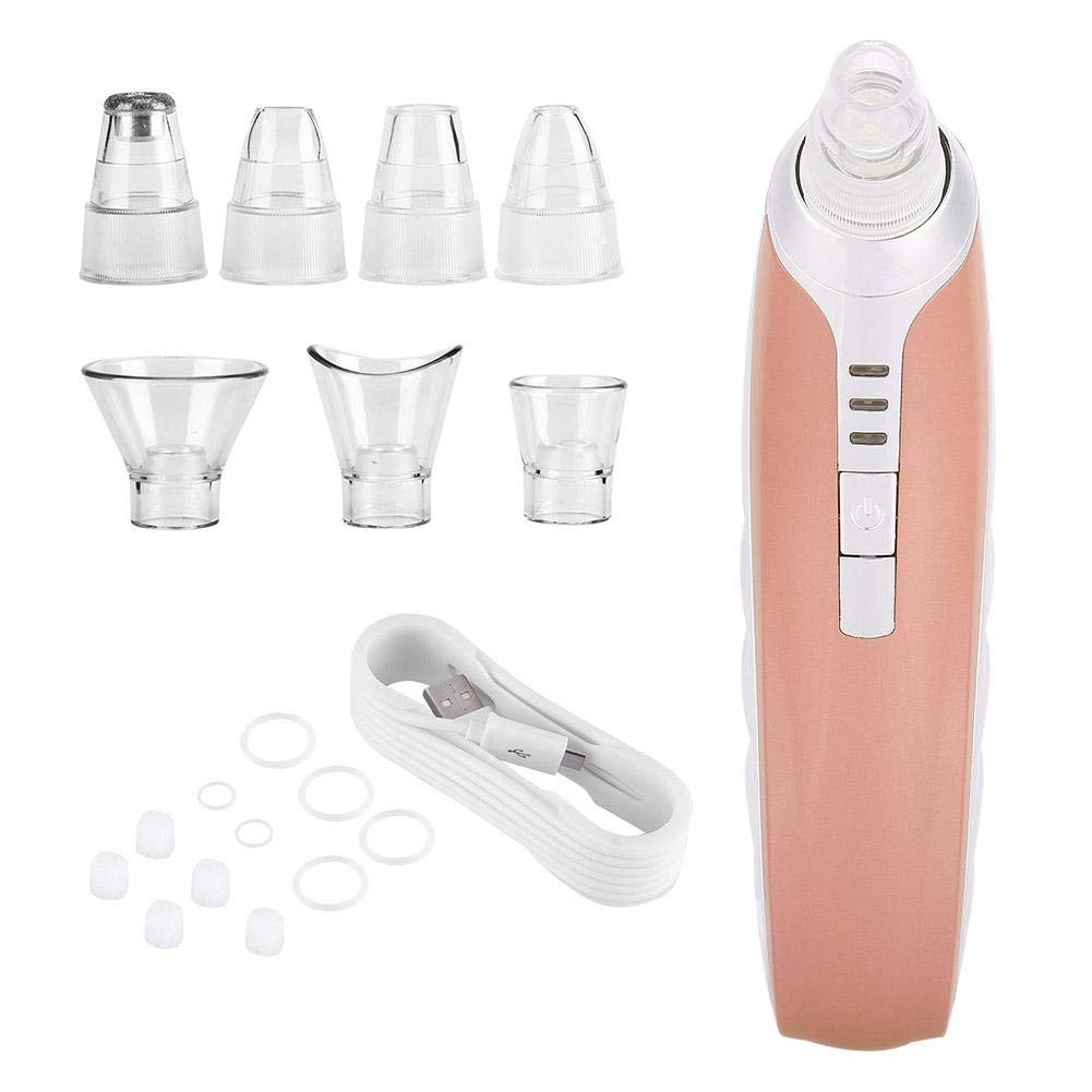 **Blackhead Vacuum Extractor - Pore Cleaner for Nose & Face, Deep Cleansing Device for Blackhead Removal & Skin Scrubbing (Gold) | Perfect for Daily Skincare & Spa Treatments**