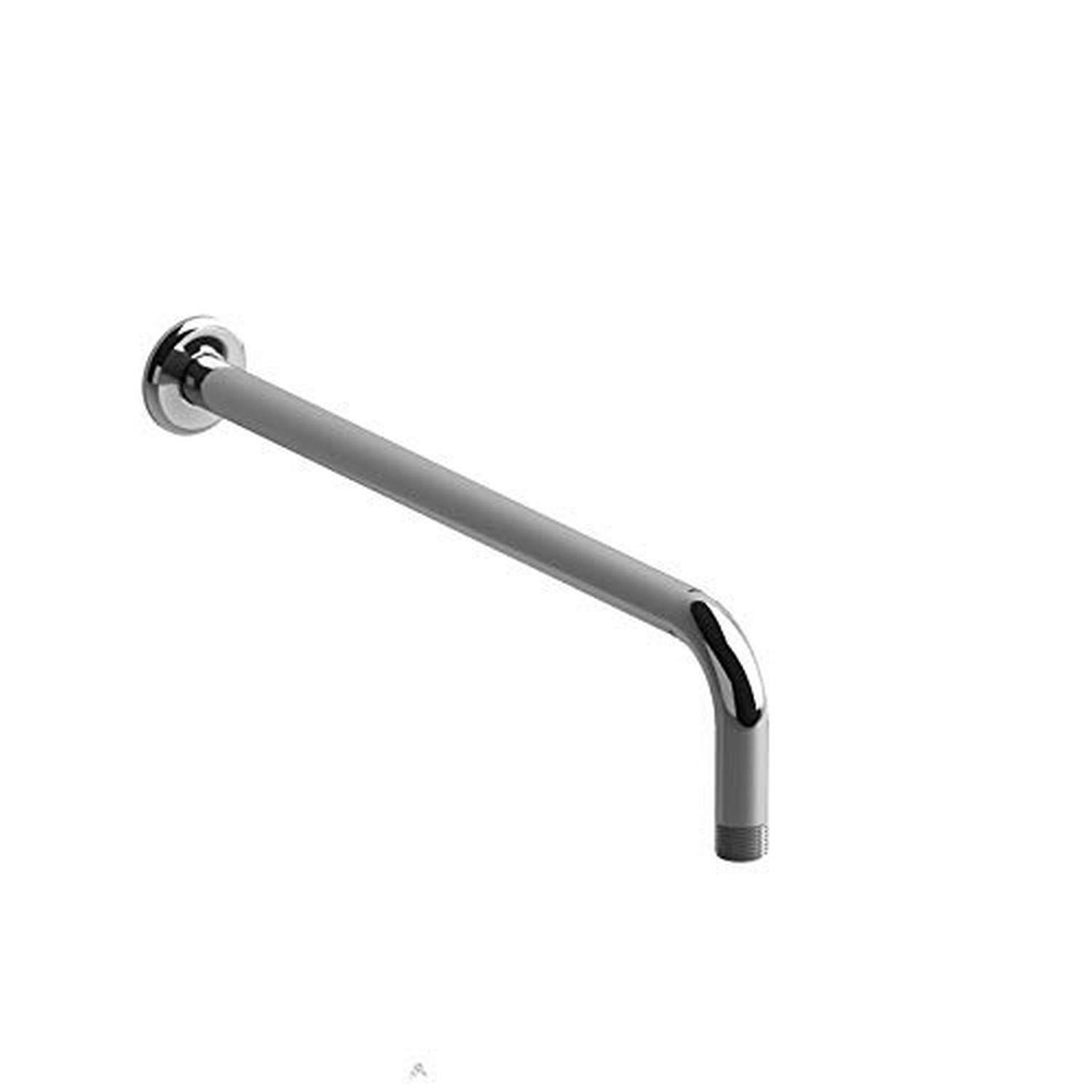 Riobel 554C 16-Inch Chrome Shower Arm - 40cm Adjustable Bathroom Fixture for Modern & Luxury Showers