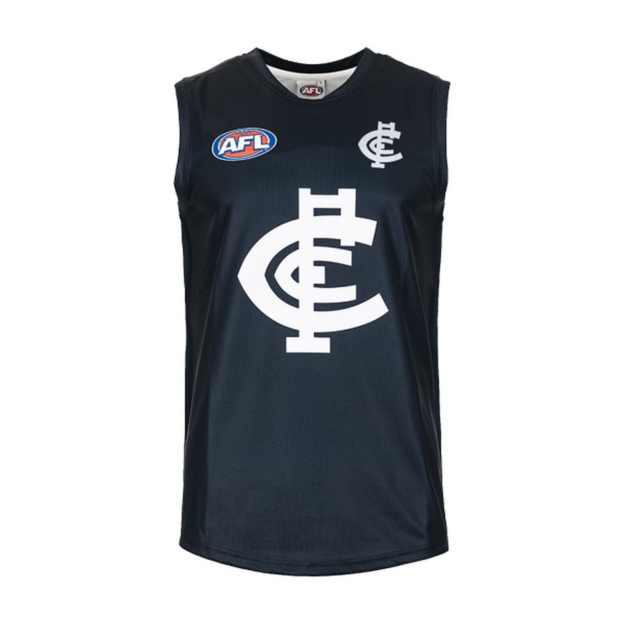 Burley Sekem Carlton Blues AFL Home Kids Replica Guernsey - Official Youth Football Jersey for Australian Rules Fans - Perfect for Games, School Sports & Team Support