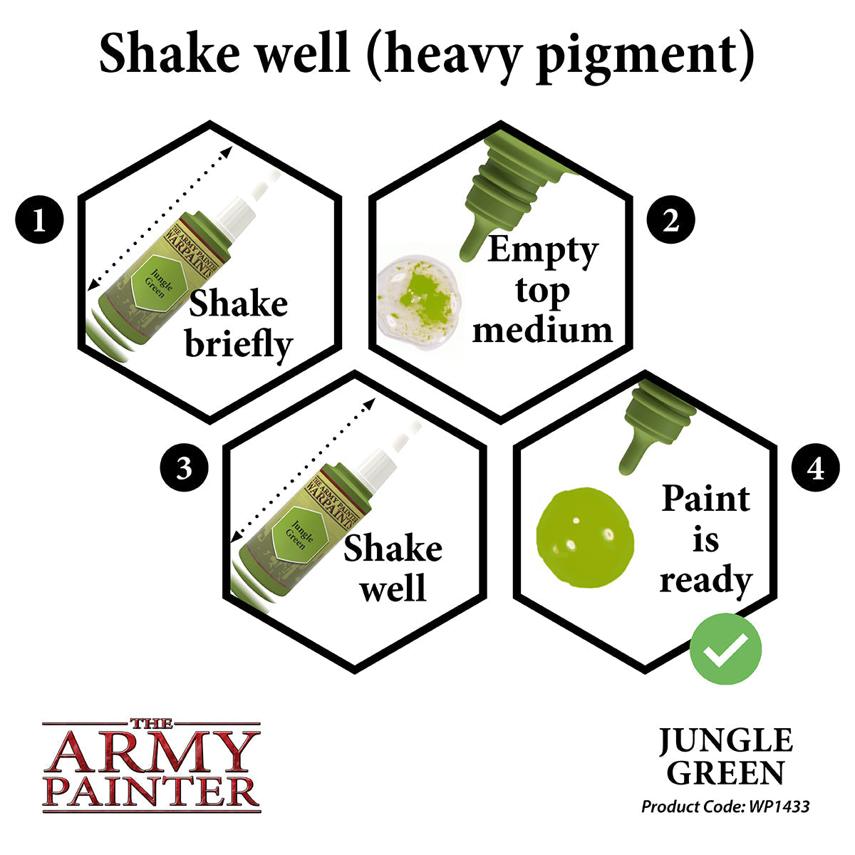 Warpaints Jungle Green - Premium Military & Camouflage Face Paint for Outdoor Adventures, Hunting, and Airsoft