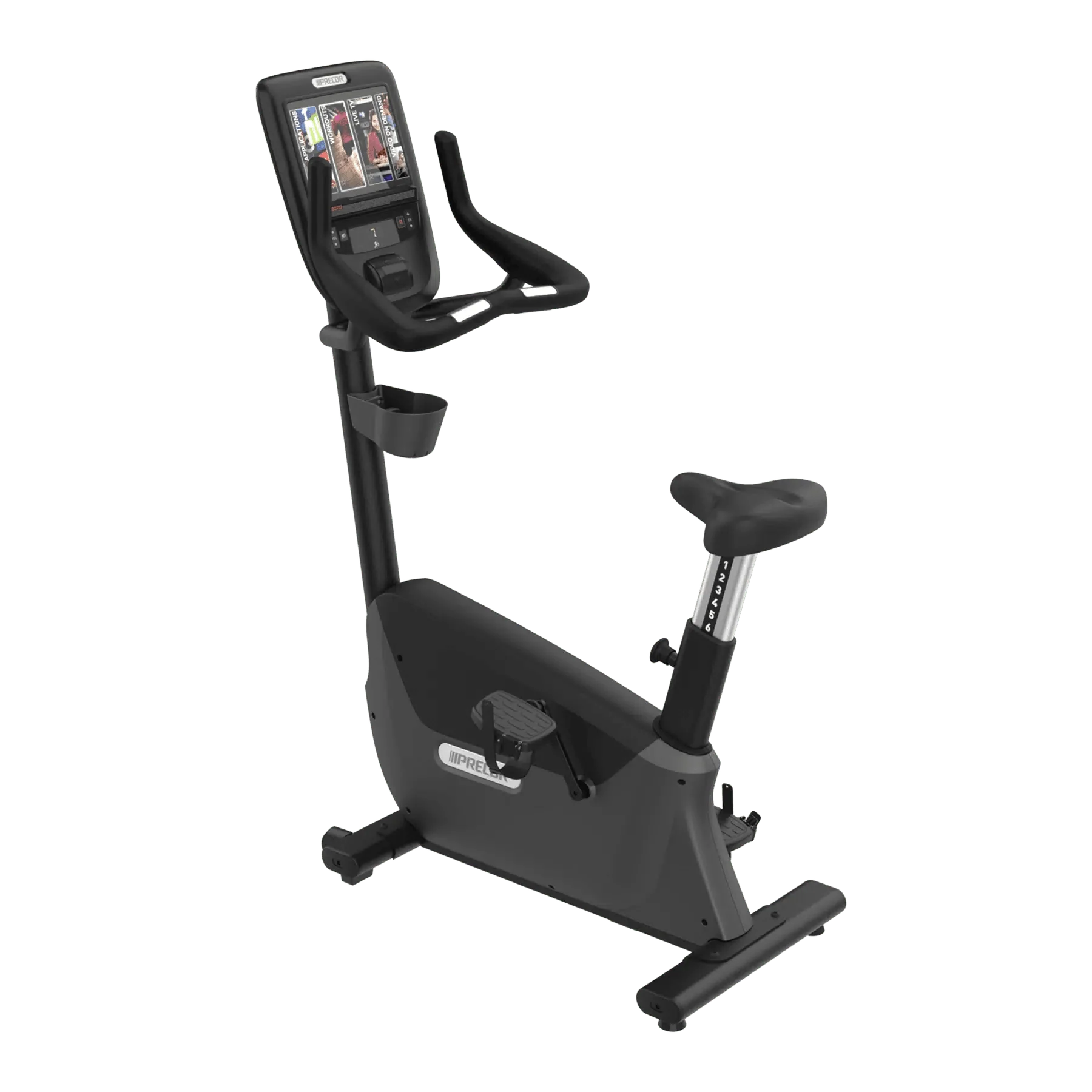 Precor UBK 665 Upright Exercise Bike for Home Gym - Cardio Workout Equipment for Indoor Cycling & Fitness Training