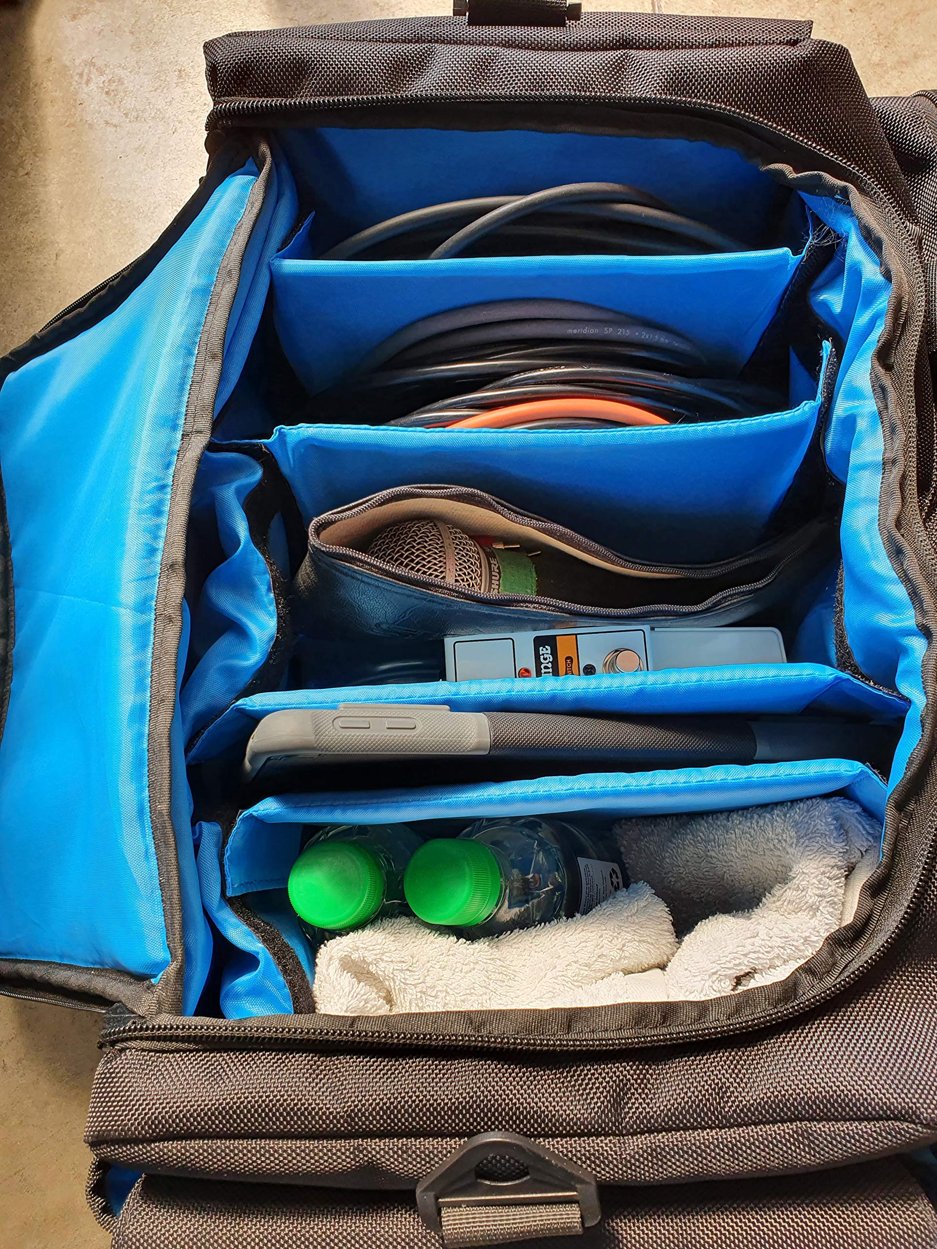 Professional Musicians Gig Bag & Gear Storage - Durable Carry Case for Guitar, Bass, DJ Equipment & Sound Tech Accessories | Perfect for Gigs, Studio Sessions & Travel