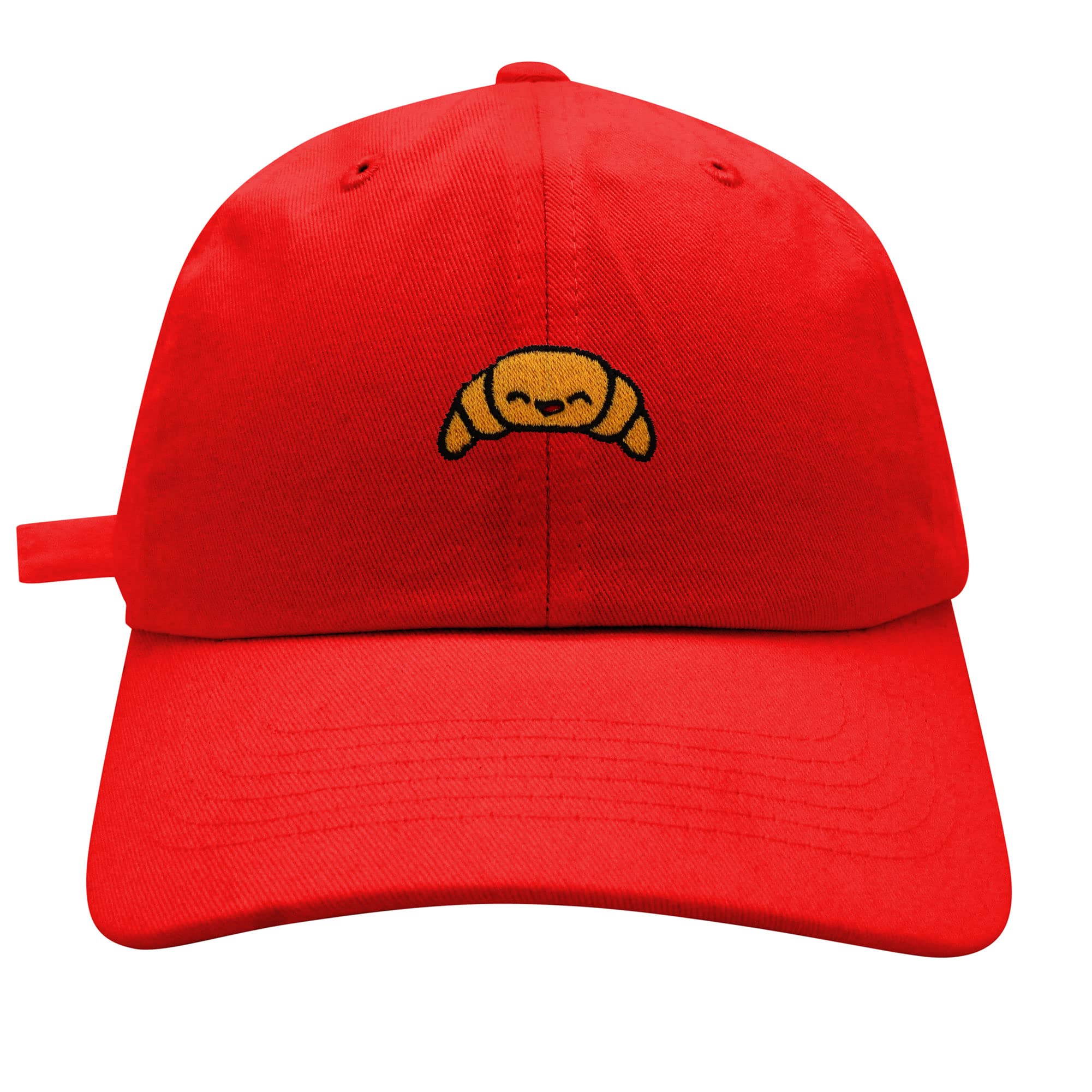 JPAK Croissant Baseball Cap - Embroidered Cotton Dad Hat for Bread Lovers | Perfect for Bakeries, Cafes, and Foodie Fashion