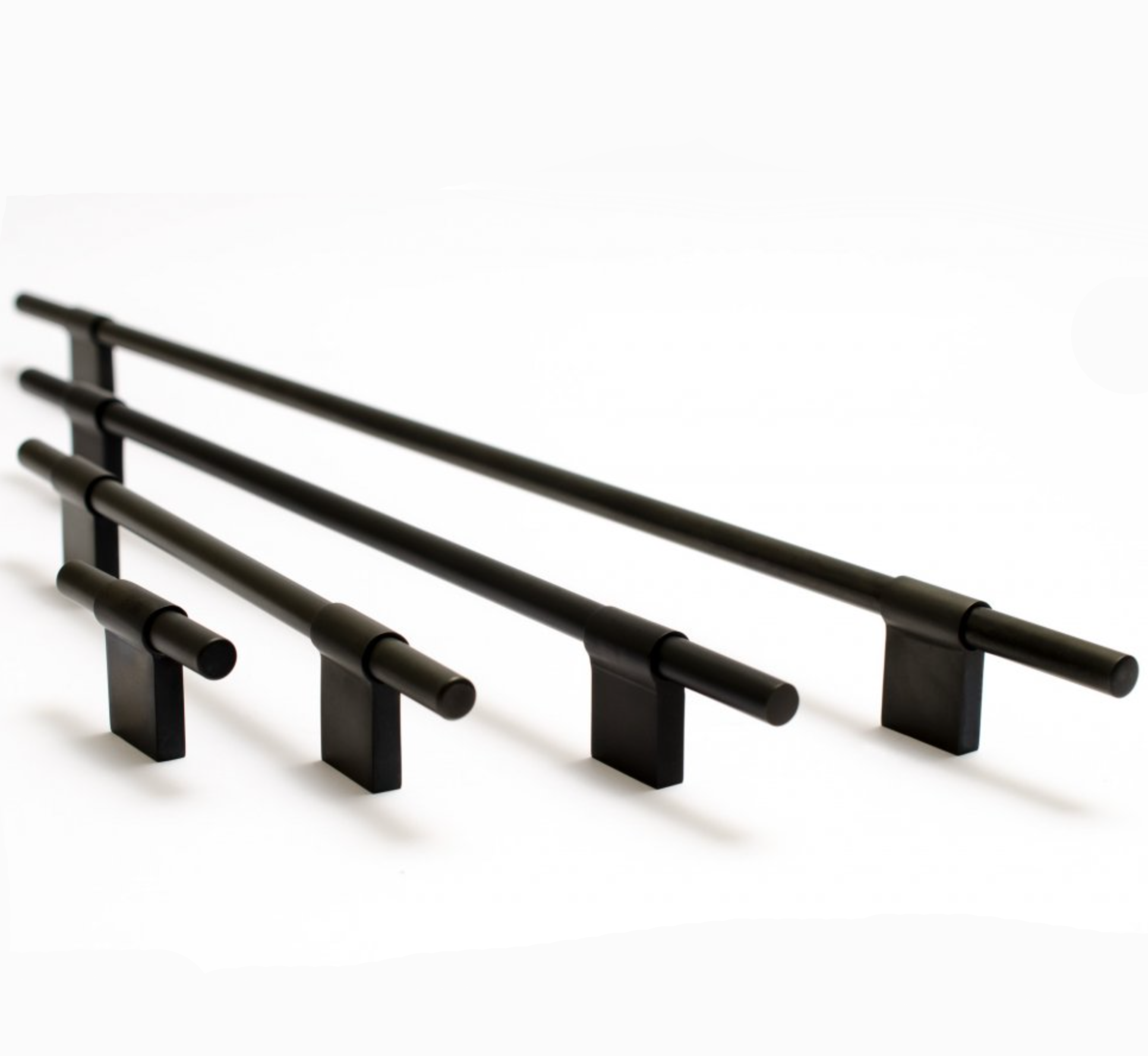 Premium Matte Black Cabinet Knobs and Drawer Pulls - Modern Hardware for Kitchen & Bathroom Cabinets, Dressers, and Furniture - Durable & Stylish Home Upgrade