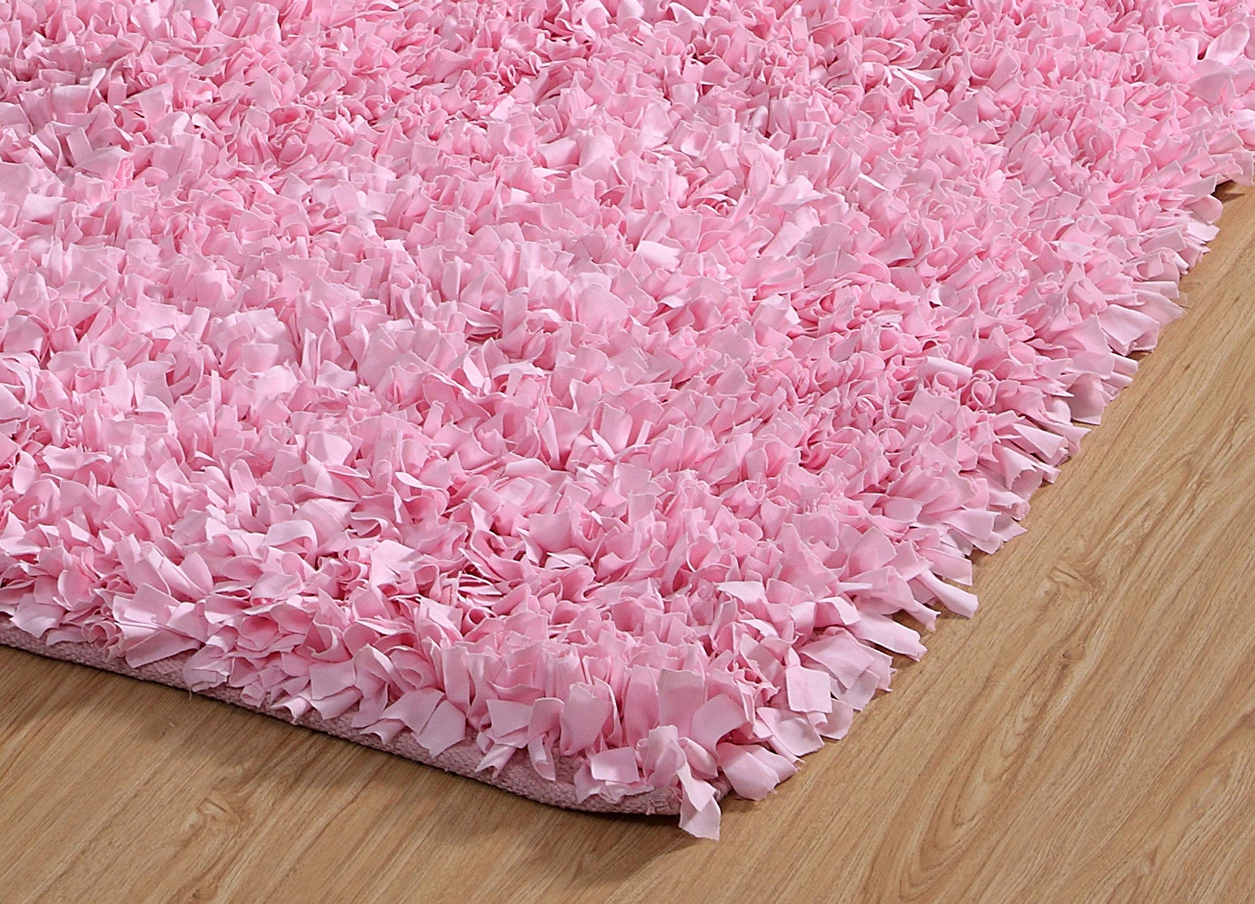 Home Weavers Bella Premium Jersey Shaggy Rug - Machine Washable Non-Slip Soft Indoor Carpet for Living Room, Bedroom & Nursery - Easy to Clean Foldable Area Rug (3'5