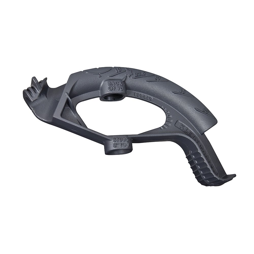 Klein Tools 56209 3/4-Inch Iron Conduit Bender Head - Heavy Duty Electrical Conduit Bending Tool for EMT, IMC & Rigid Metal Pipes - Perfect for Electricians & DIY Electrical Projects