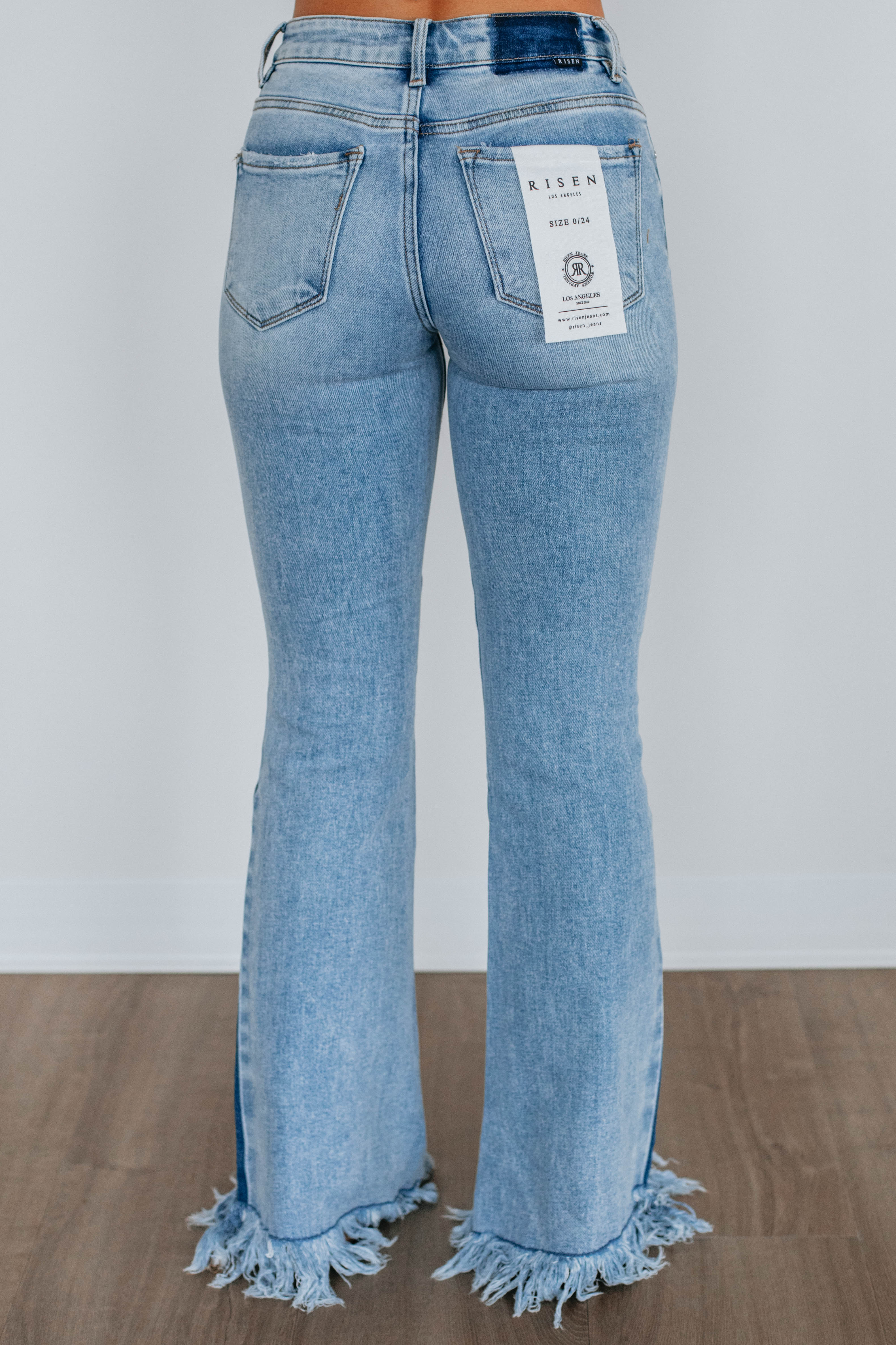 Gena Risen Women's High Waist Stretch Skinny Jeans - Comfortable Slim Fit Denim Pants for Casual Wear & Everyday Outfits