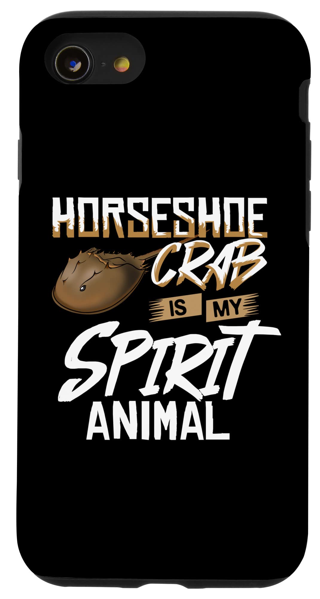 iPhone SE 2020 Case with Horseshoe Crab Fossil Design for Protection & Style