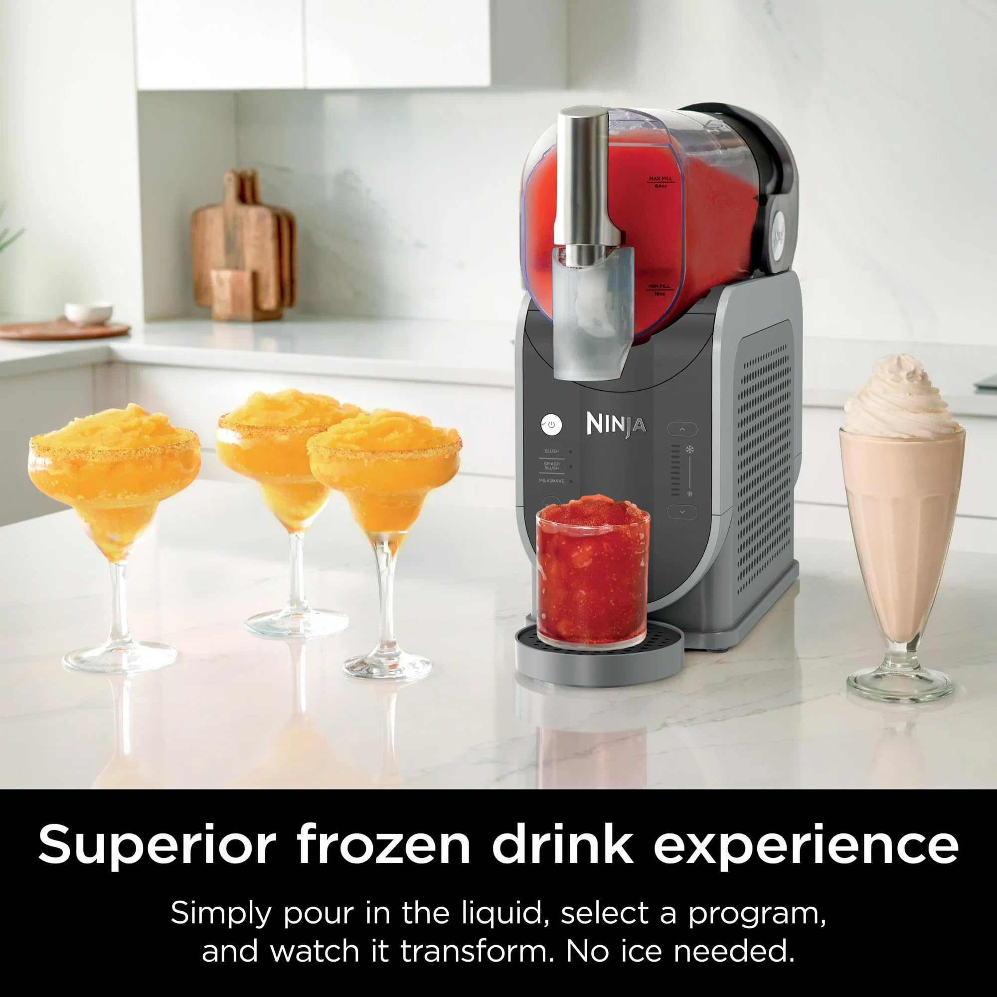 Ninja SLUSHi 72 oz Professional Frozen Drink Maker for Smoothies & Slushies - 3 Preset Settings, Ice Crushing Blender - Perfect for Parties, Summer Treats & Home Bars