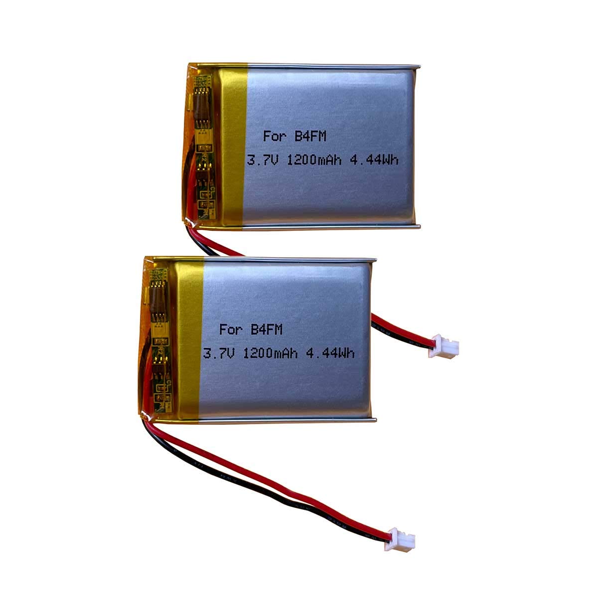 3.7V 1200mAh Replacement Battery for LEXIN B4FM Motorcycle Bluetooth Headset & LX-B4FM Intercom - Long-Lasting Power for Motorcycle Communication & Riding Safety
