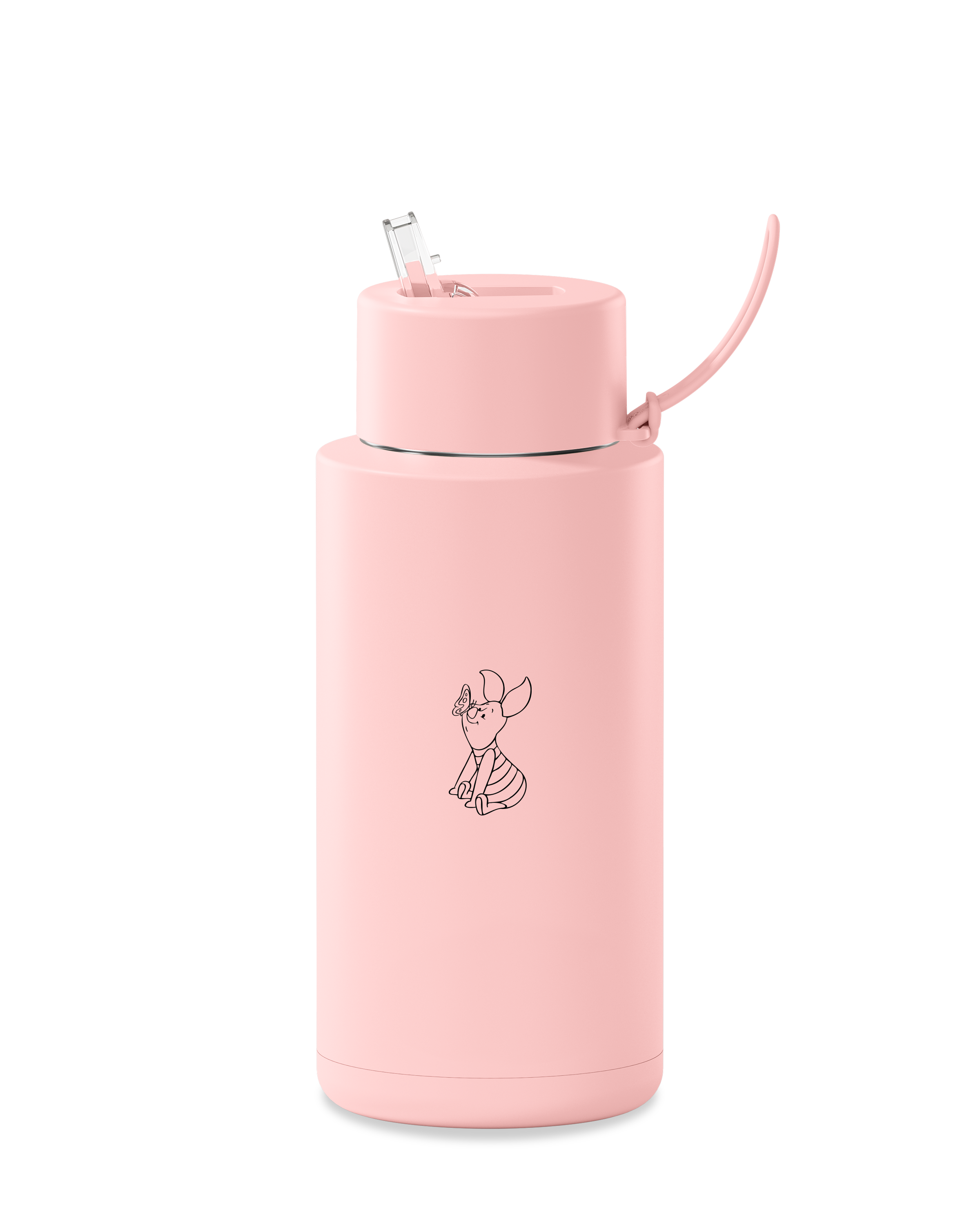 Disney Mickey Mouse Ceramic Reusable Water Bottle 34oz (1000ml) - Insulated Travel Mug for Hot & Cold Drinks, Perfect for Office, Gym, Hiking and Outdoor Activities