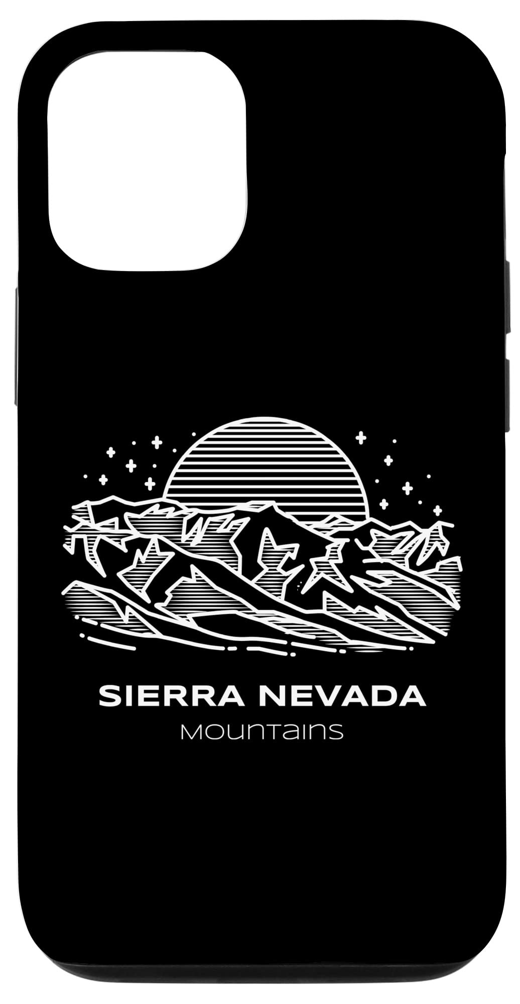 iPhone 12/12 Pro Shockproof Case with HD Clarity - Perfect for Hiking, Outdoor Adventures & Travel in Sierra Nevada Mountains