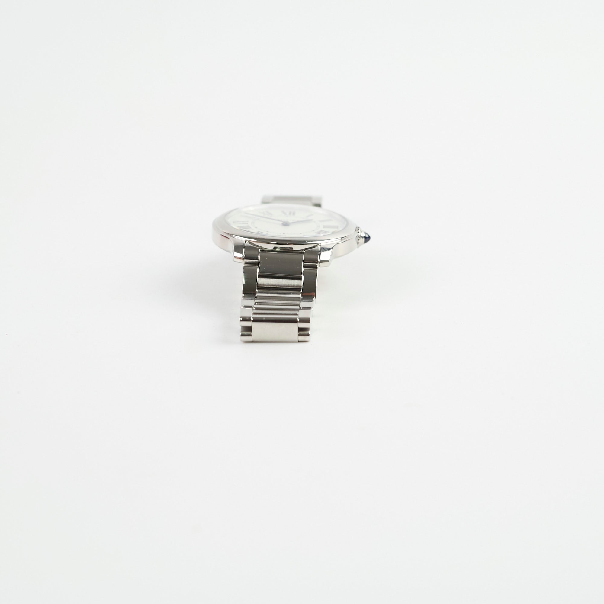 Cartier Ronda Must De Watch 36mm Stainless Steel WSRN0034 - Luxury Dress Watch for Women, Perfect for Business, Parties & Special Occasions