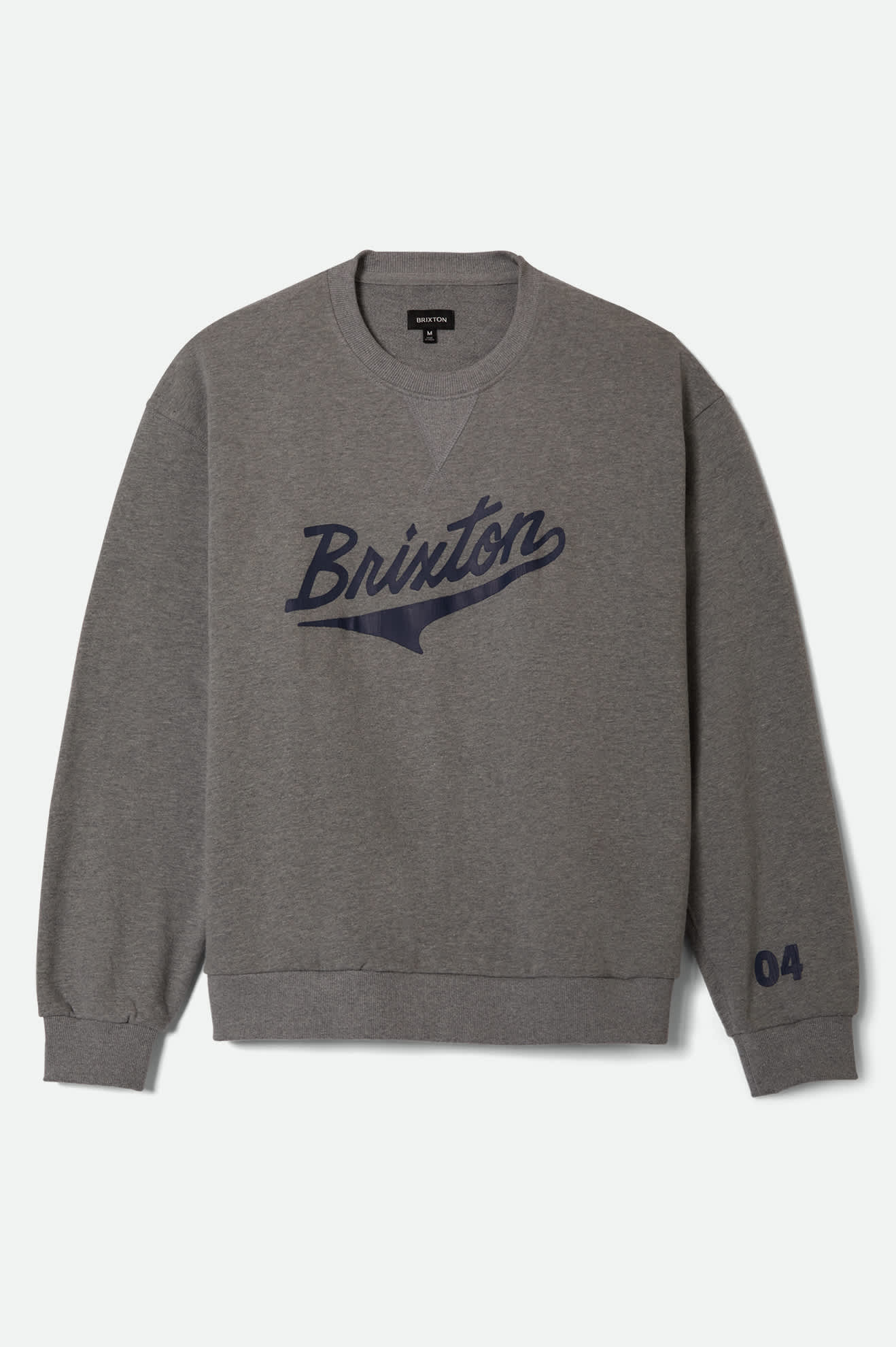 The League Broken In Crew Neck Sweatshirt - Soft Heather Grey Pullover for Men & Women | Perfect for Casual Wear, Gym, and Lounge