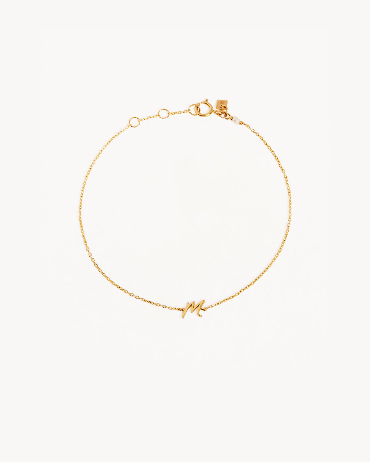 14K Solid Gold Love Letter Bracelet - Dainty & Elegant Jewelry for Women, Perfect Gift for Anniversary, Valentine's Day & Special Occasions