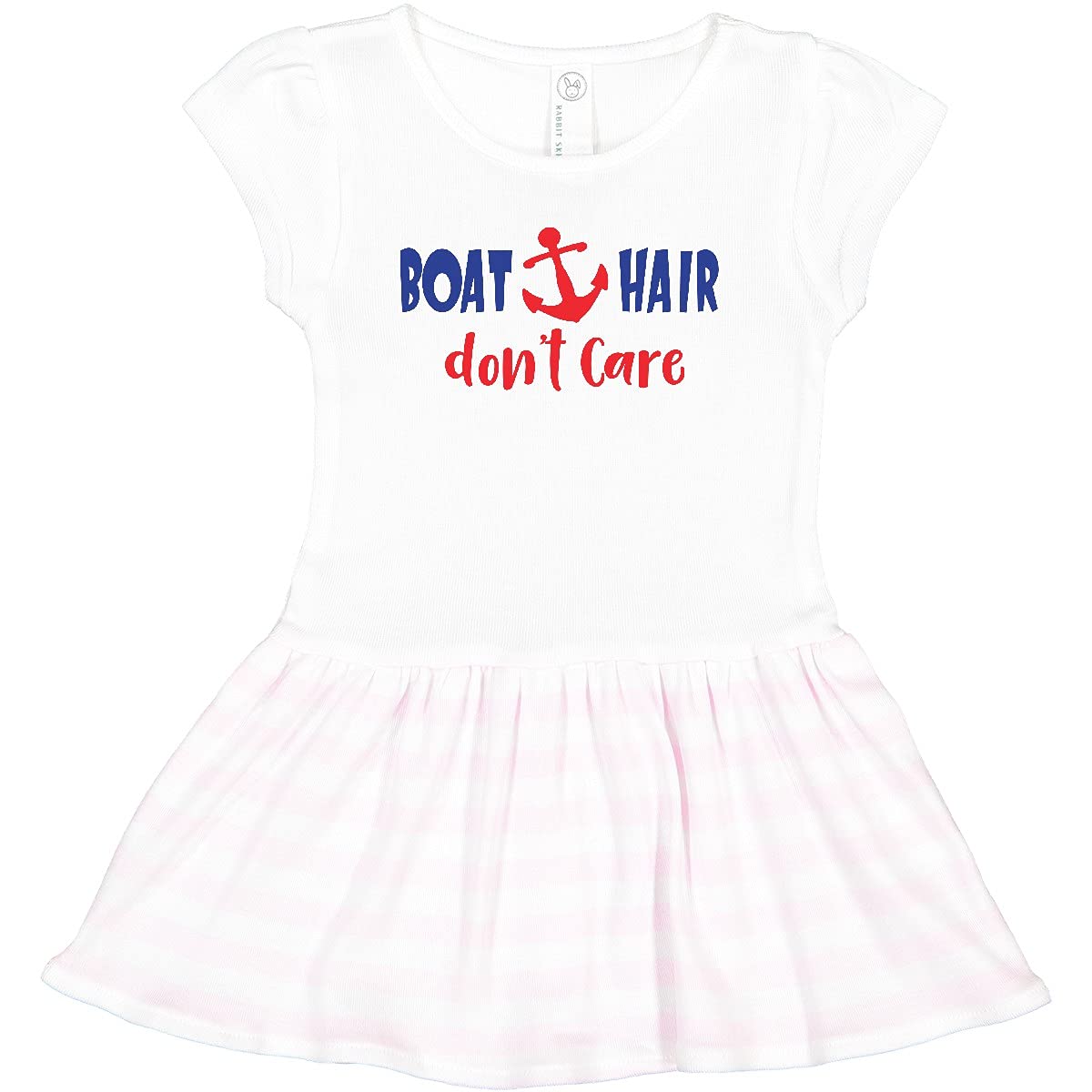 Inktastic Boat Anchor Sailor Dress for Toddlers - Perfect for Sailing & Beach Outings