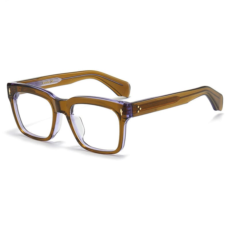 Stylish Acetate Glasses Frame for Men & Women - Lightweight & Durable Eyewear for Reading, Driving & Fashion Accessories
