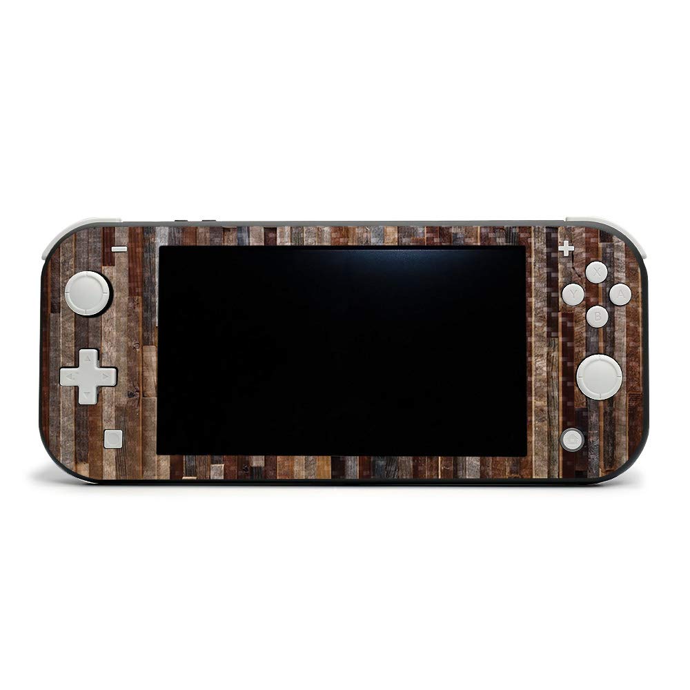 Premium Carbon Fiber Skin for Nintendo Switch Lite - Woody | Protective & Durable Textured Cover | Easy to Apply & Remove | Made in USA | Perfect for Gaming Protection & Style Upgrade