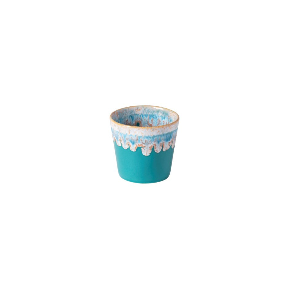 Premium Costa Nova Grespresso Lungo Cup - Turquoise Ceramic Espresso Mug for Coffee Lovers | Perfect for Home, Office & Cafe Use