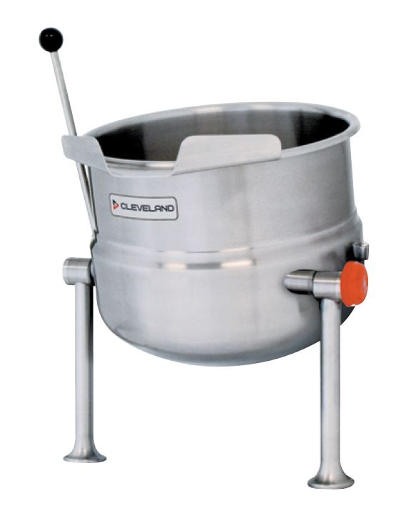 Garland Cleveland 6 Gallon Commercial Direct Steam Tilting Kettle - Stainless Steel Food Warmer for Restaurants, Catering & Bulk Cooking
