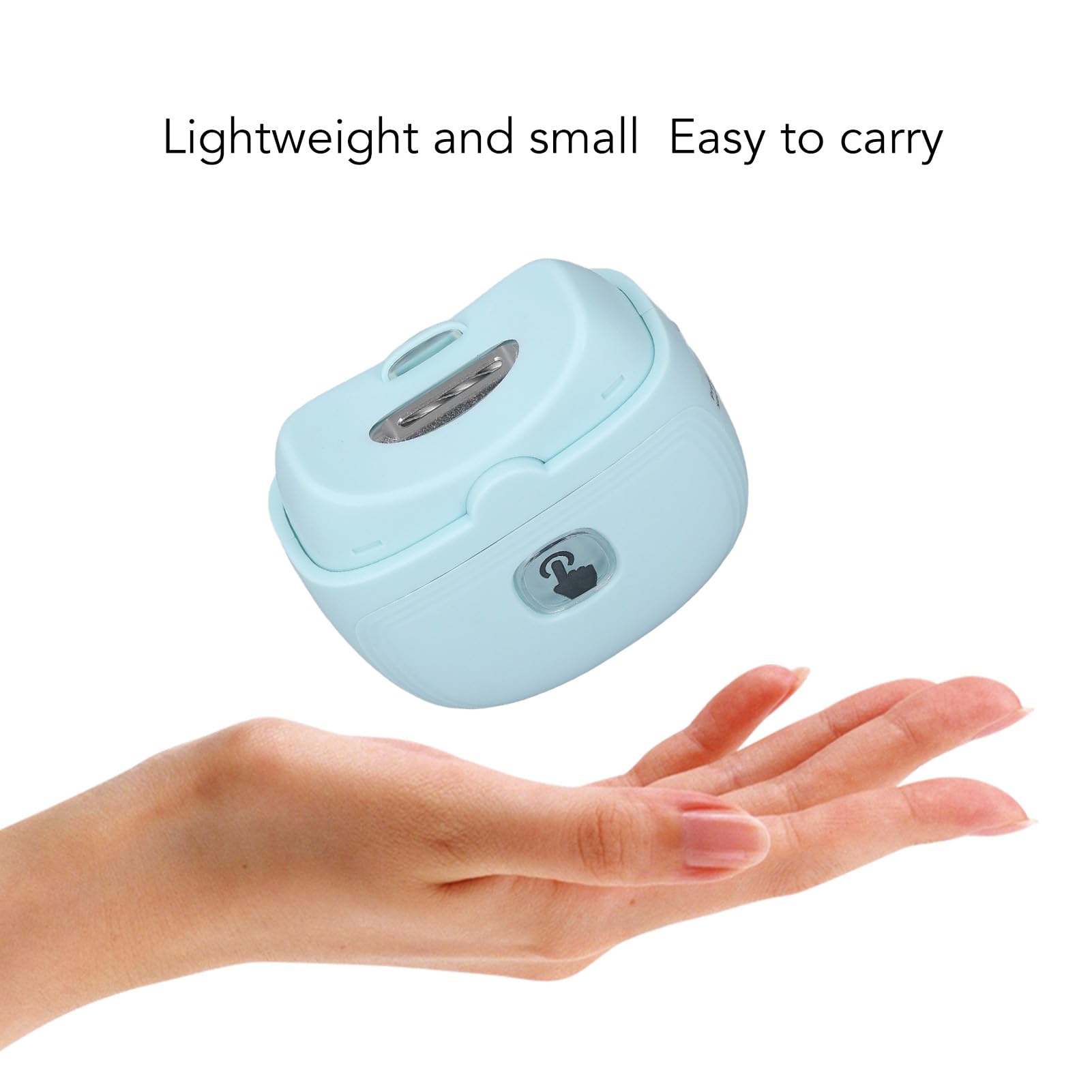 Automatic Electric Nail Clipper - Rechargeable Safety Nail Trimmer for Newborns, Babies, Kids & Adults | Gentle & Precise Trimming for Fingernails & Toenails | Perfect for Home Use, Travel & Elderly Care