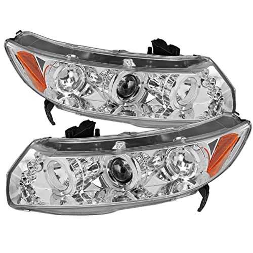 Chrome Housing Clear Lens