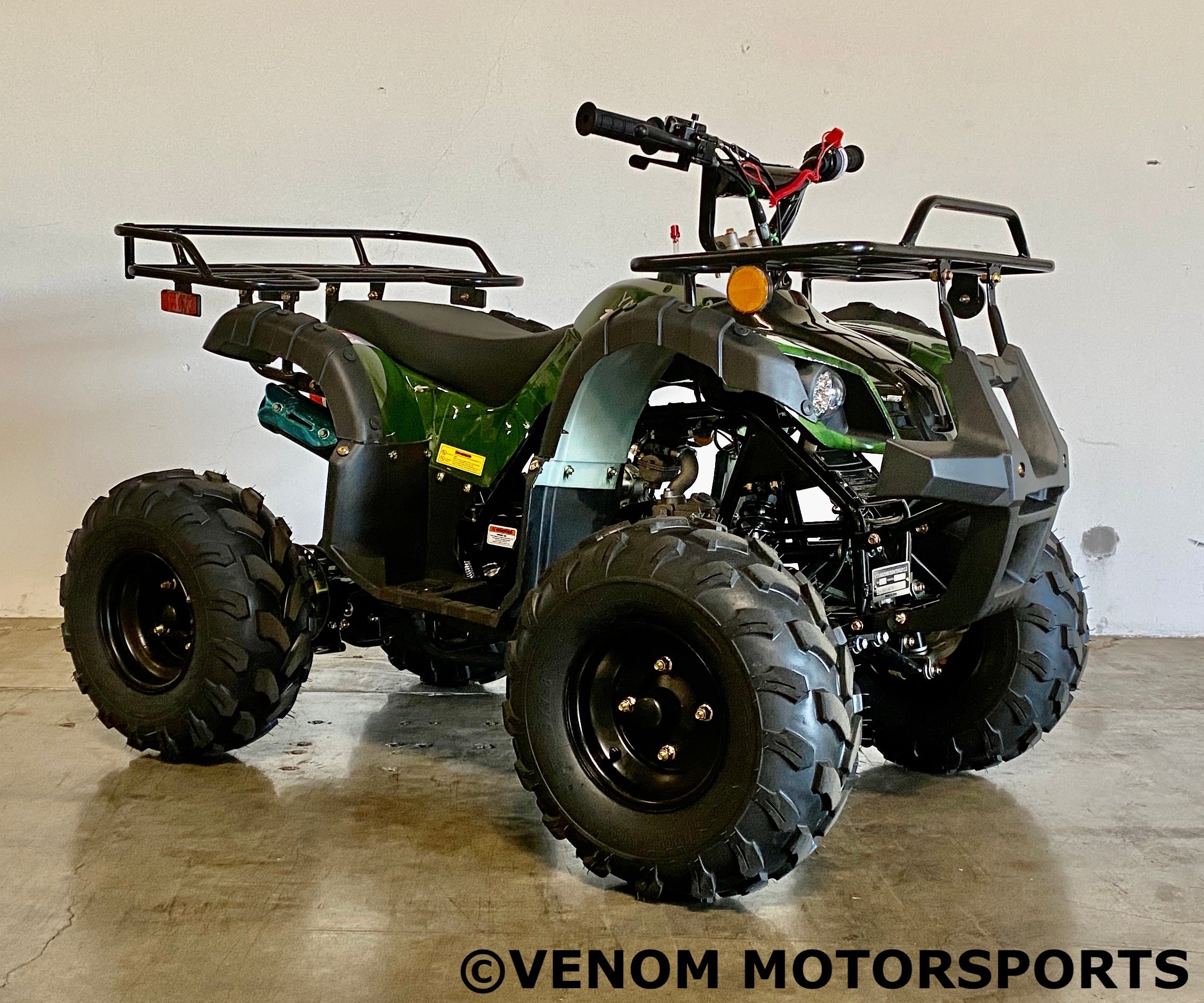Kodiak 125cc ATV for Adults & Teens - Mid Size All Terrain Vehicle 4x4 Quad Bike | ATV 3125XR8 U2 Model | Perfect for Trail Riding, Farm Work & Off Road Adventures