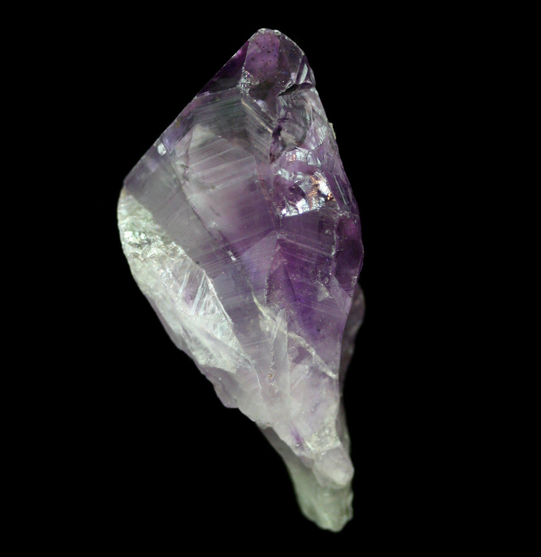 Natural Rough Amethyst Crystal Point - Raw Healing Stone for Meditation, Chakra Balancing & Energy Work - Perfect for Home Decor, Spiritual Practice & Gift Giving