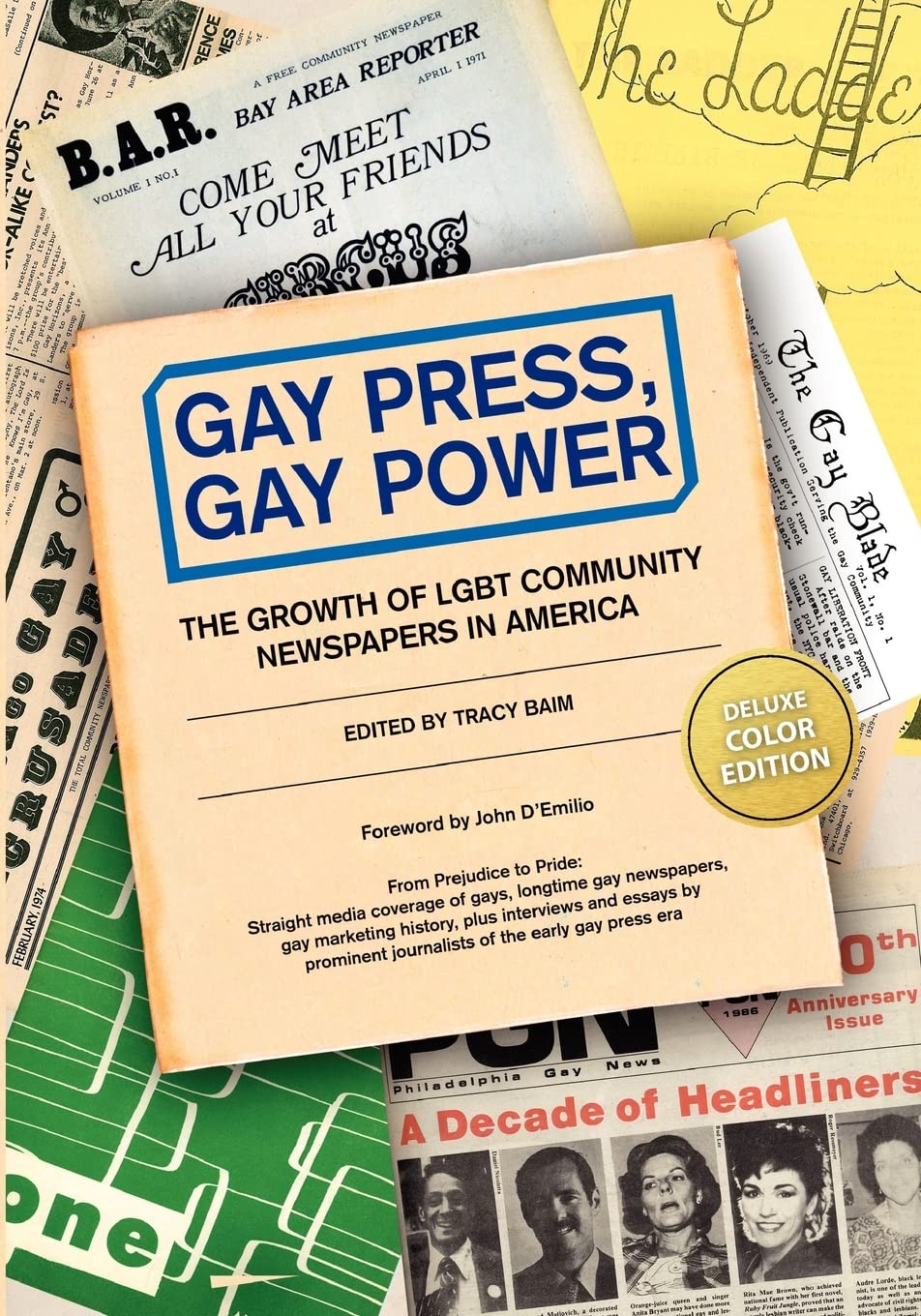 Gay Press, Gay Power: The Growth of LGBT Community Newspapers in America (Color) | LGBTQ+ History, Activism & Media Studies | Perfect for Pride Month, Academic Research & Social Justice Education