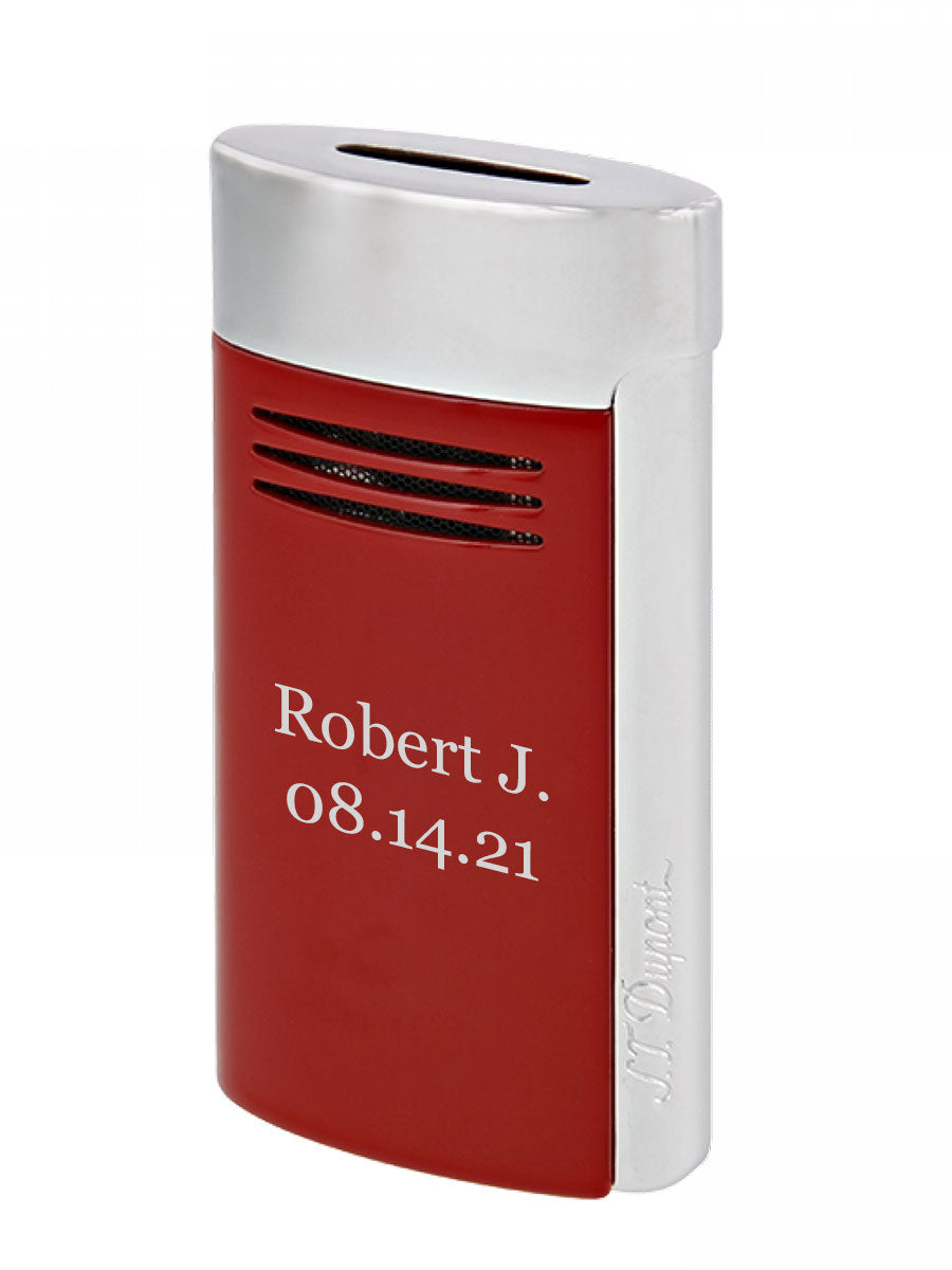 S.T. Dupont Megajet Cigar Lighter - Premium Red Butane Lighter for Cigars | Perfect for Outdoor Smoking, Gifts & Luxury Collectors