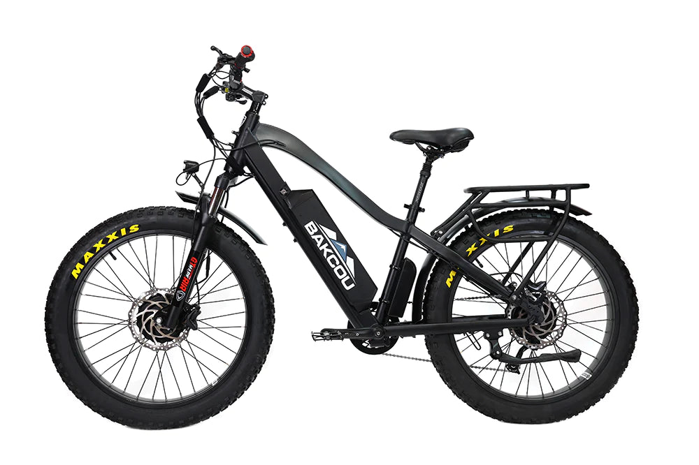 Bakcou Kodiak AWD Electric Bike - Powerful Off-Road eBike for Hunting, Camping & Outdoor Adventures