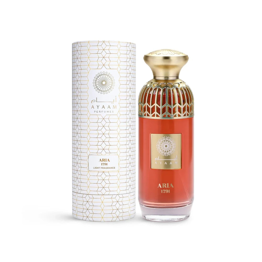 Aria 1791 Light Fragrance Perfume - 250ml / 8.4oz Floral Scent for Women | Everyday Wear, Office & Date Night