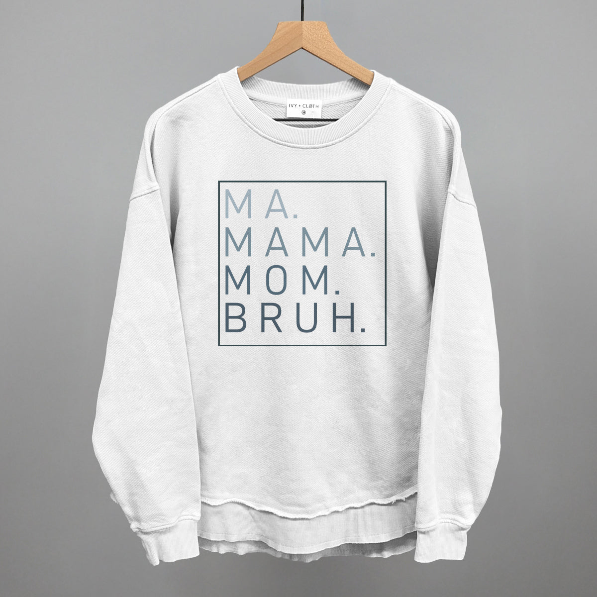 Ma Mama Mom Bruh - Funny Family Slogan T-Shirt for Women & Men - Perfect for Casual Wear, Gifts, and Family Reunions