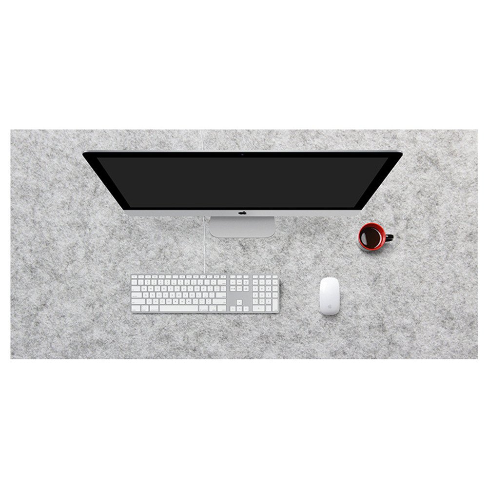 LL-COEUR Large Felt Gaming Mouse Pad - 35.4