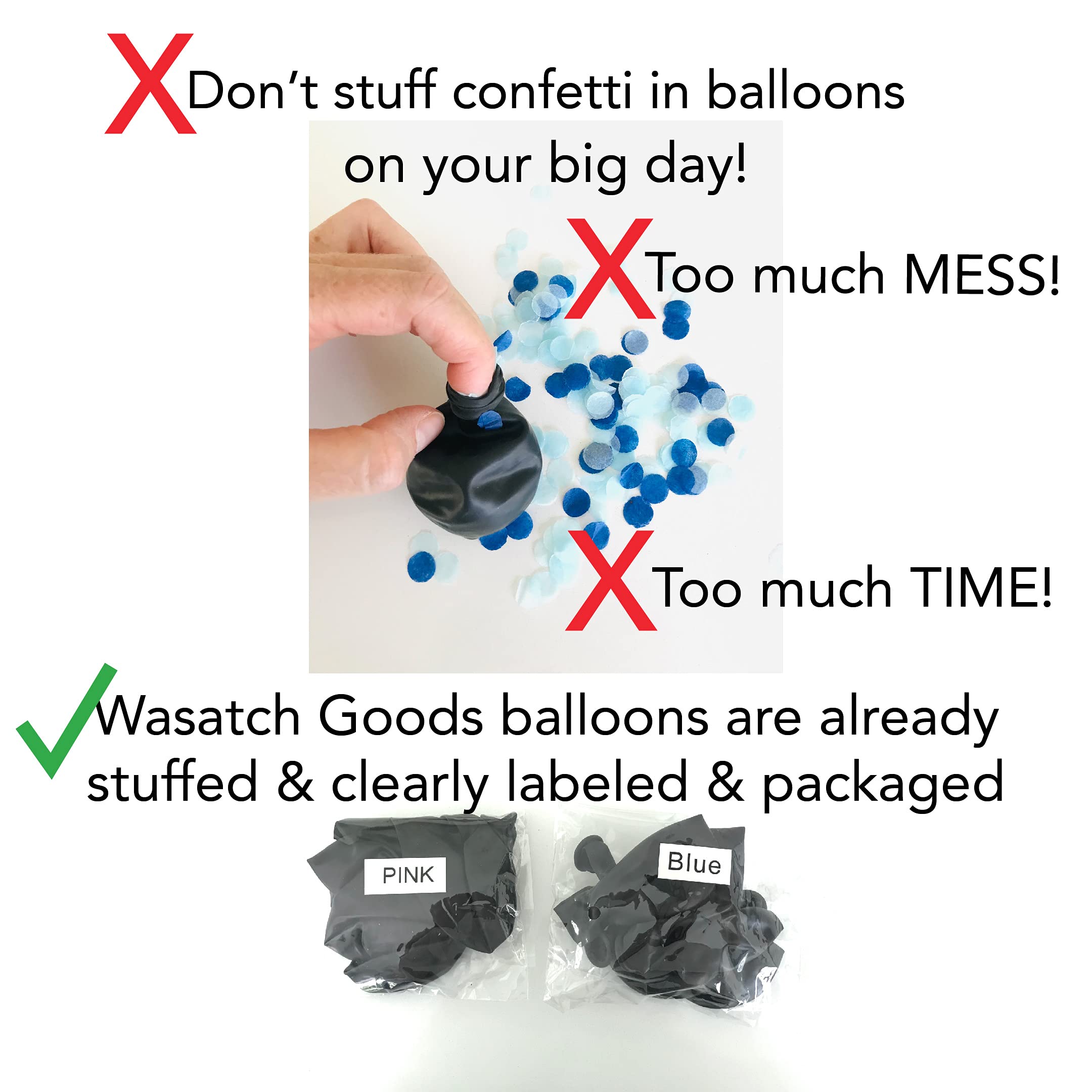 Gender Reveal Party Supplies Kit - Balloon Dart Game with Color Powder for Baby Shower, Gender Reveal Events & Celebrations - Fun & Exciting Gender Prediction Game for Parents-to-Be